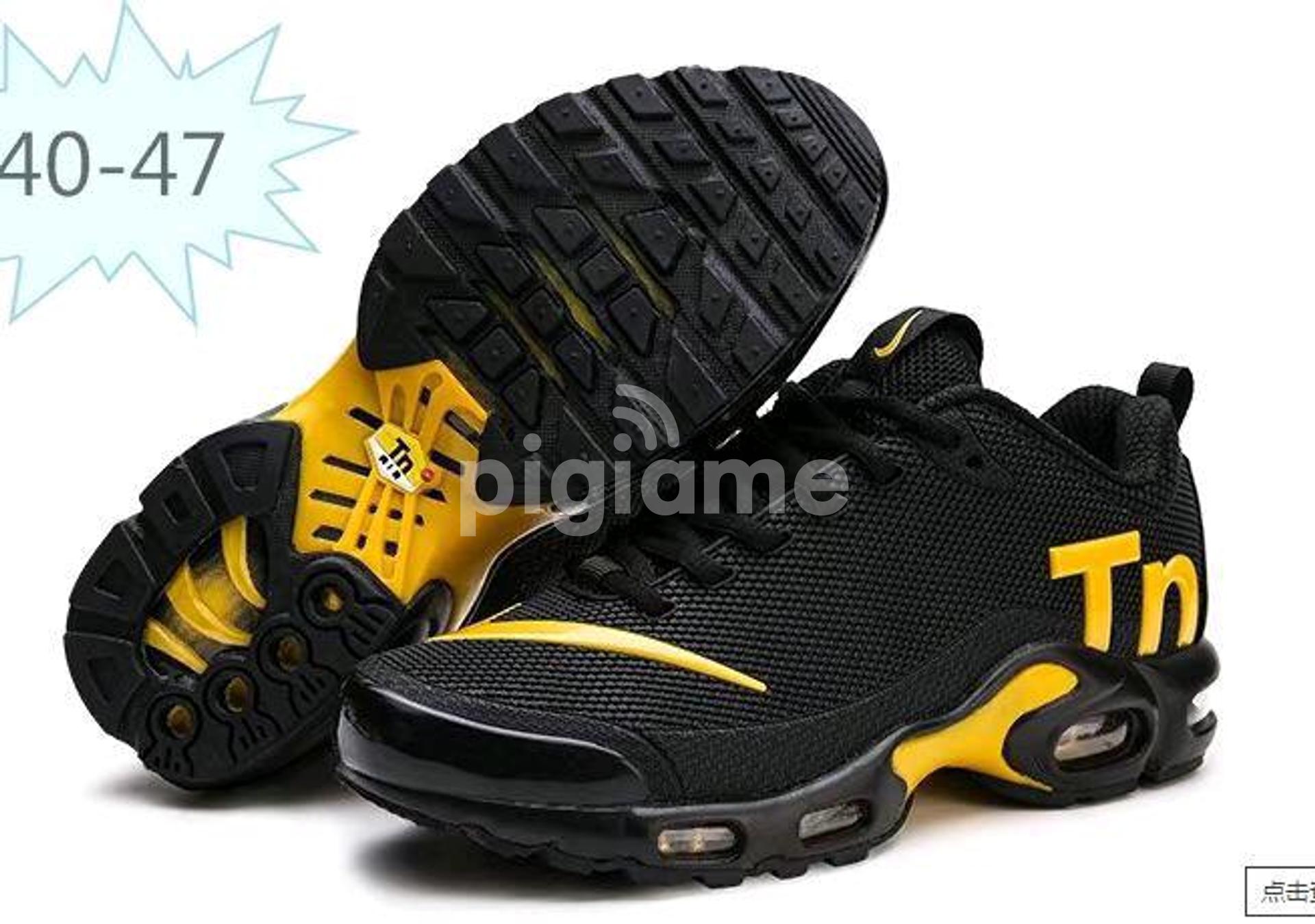 Nike tn mercurial on sale yellow