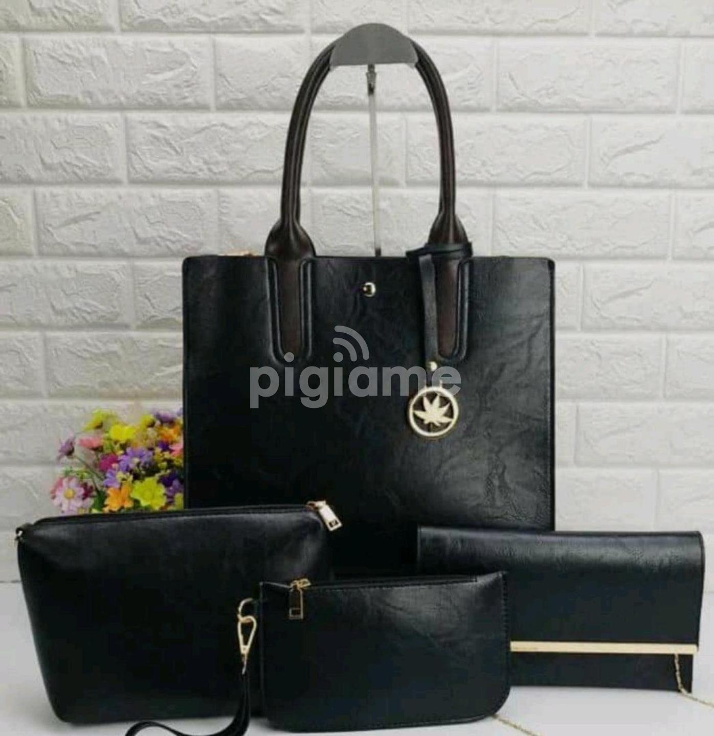 Black Leather Handbags in Nairobi | PigiaMe