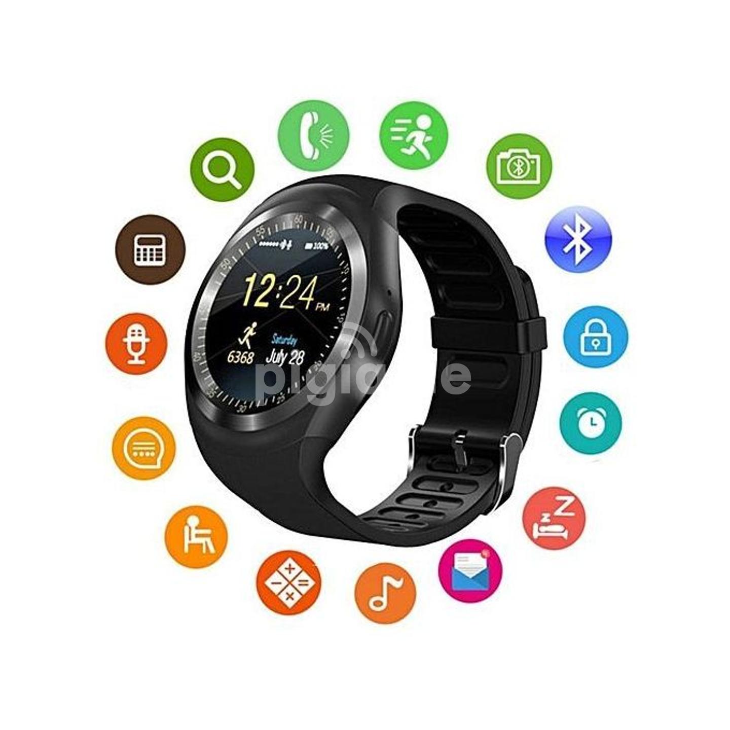 Y1 smartwatch with camera hot sale
