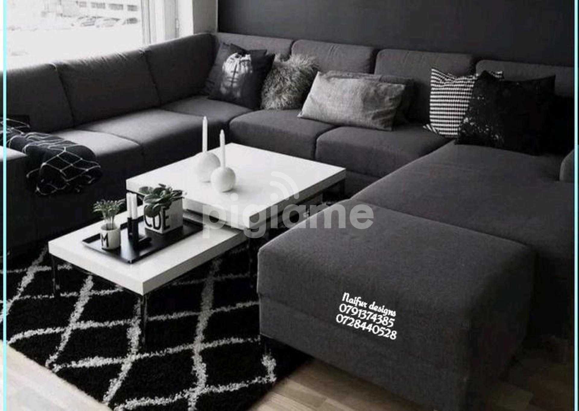 Modern Sectional Sofas And Couches Manufacturers For Sale In Nairobi Kenya Modern Sofas And Couches Seven Seater L Shaped Sofas In Utawala Pigiame