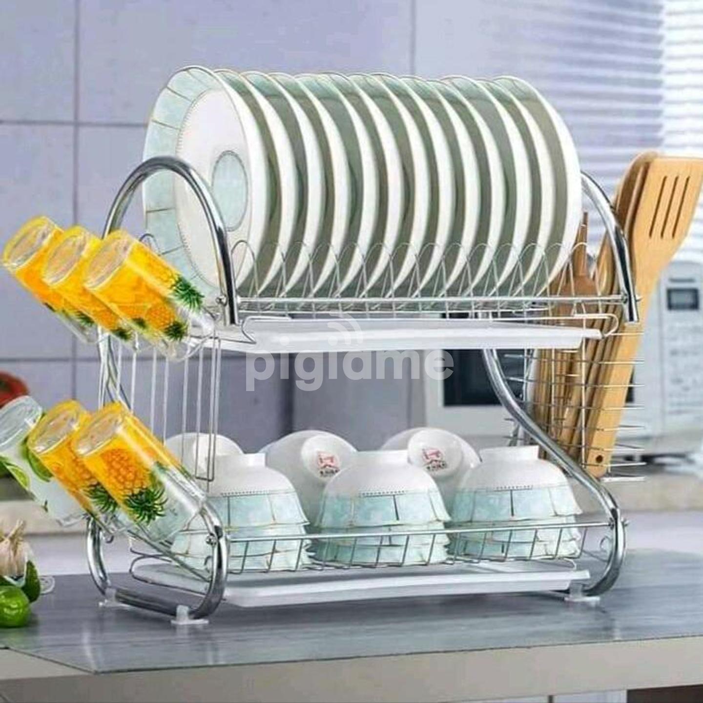 3 Tier Stainless Steel Dish Rack in Nairobi CBD, Accra Road PigiaMe