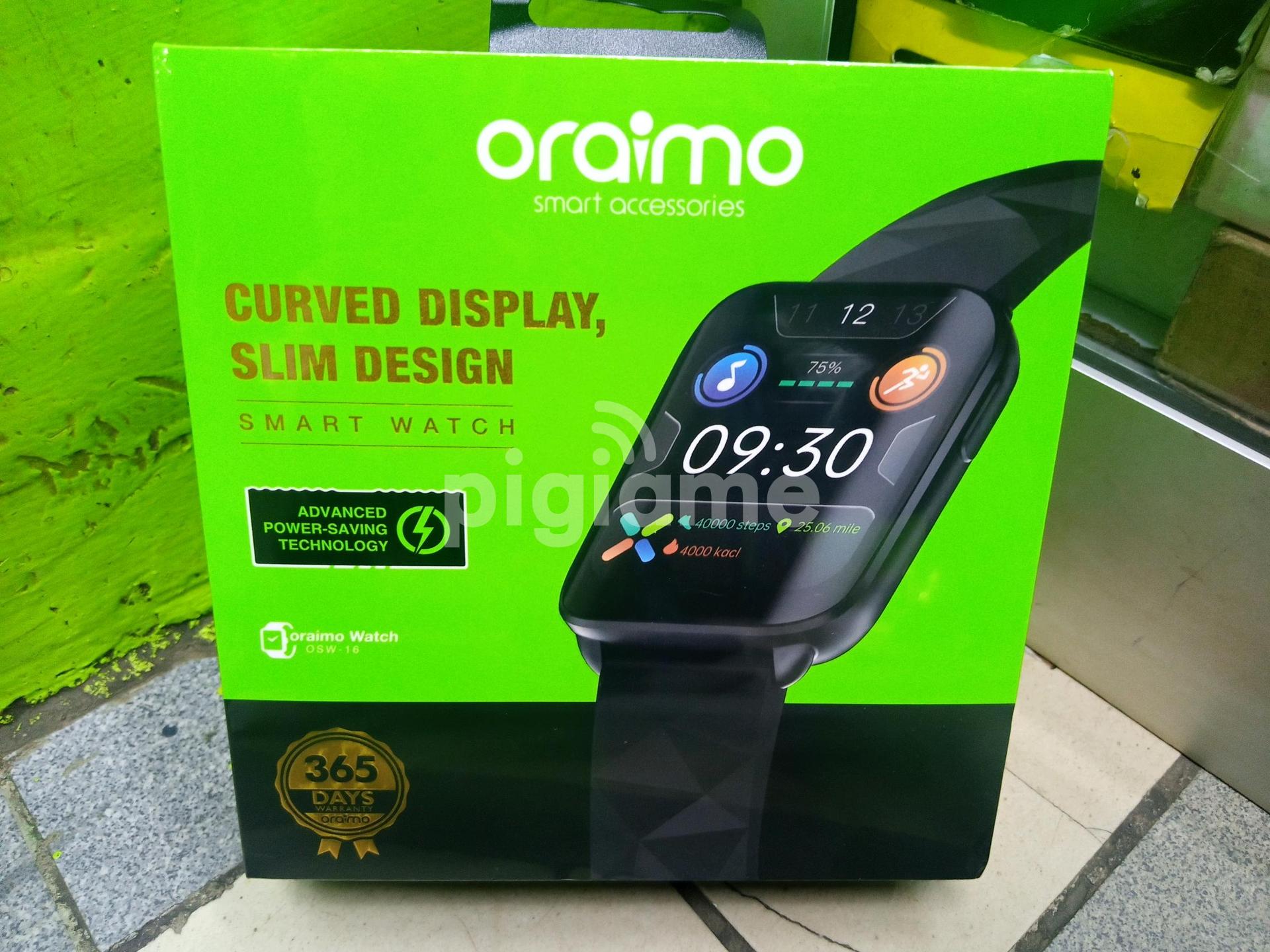 Oraimo Watch Osw16 Smart Watch Ips Curved Display in Nairobi CBD