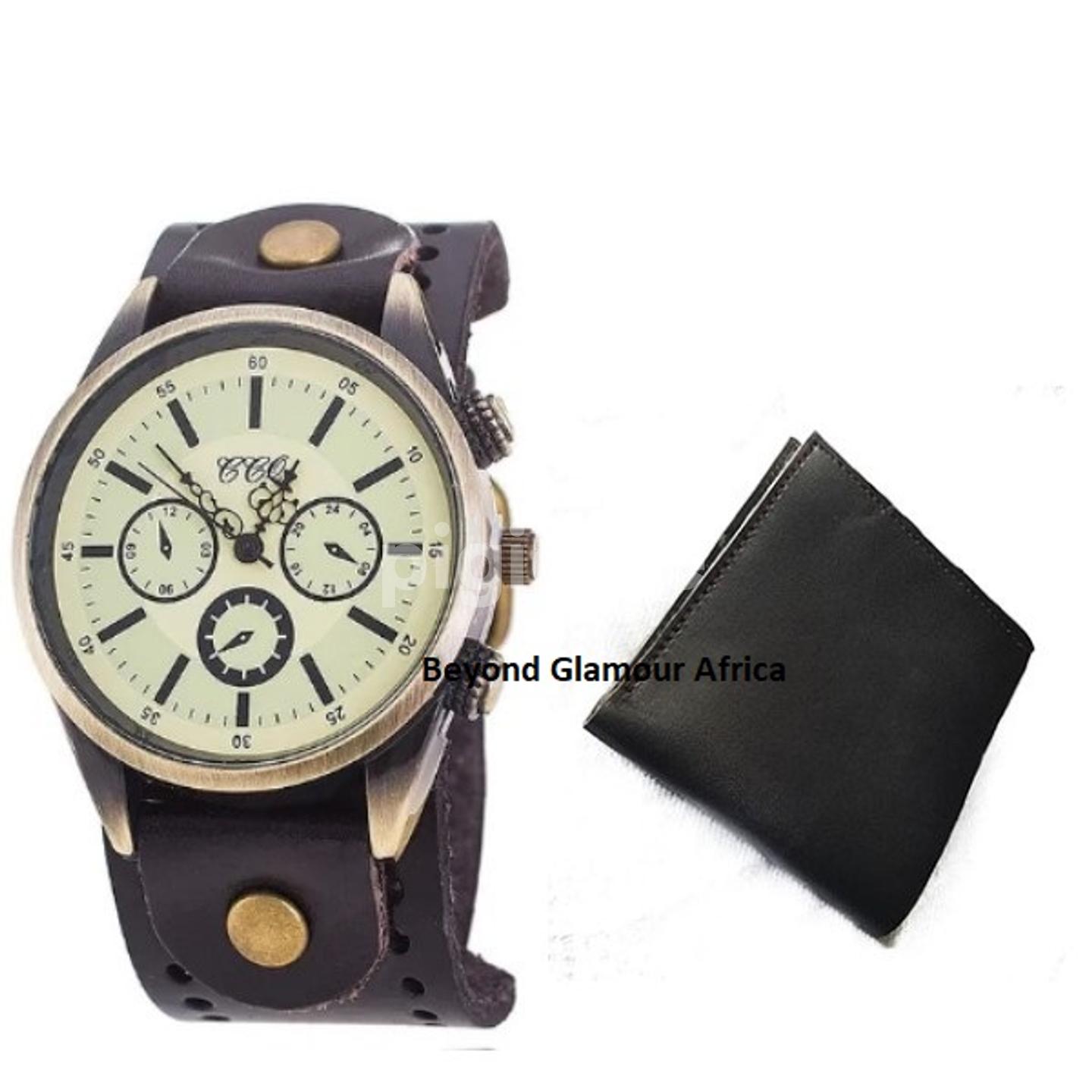 Watch discount wallet combo