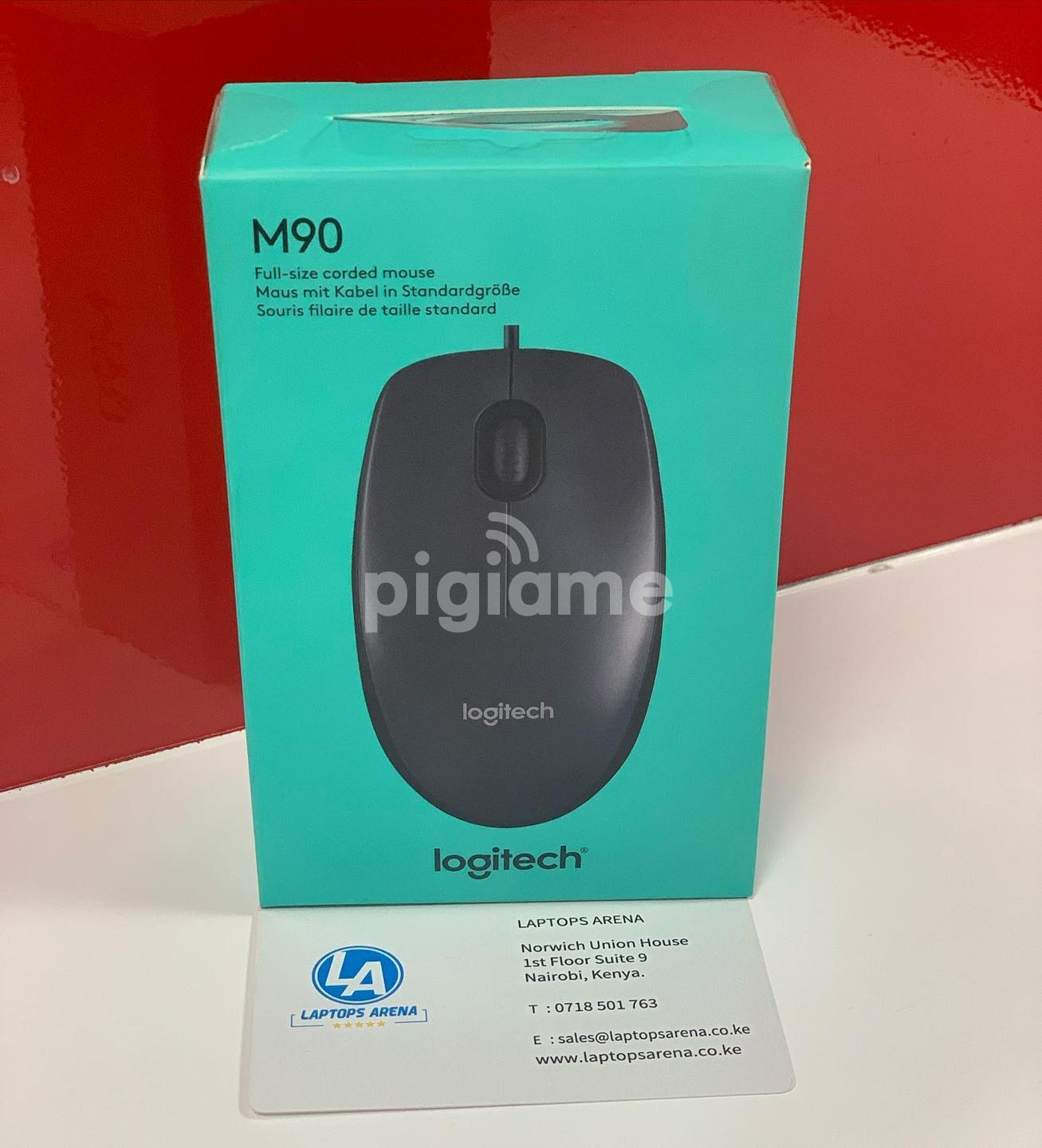 Logitech Wired Mouse PigiaMe | Nairobi in M90 CBD Black Usb