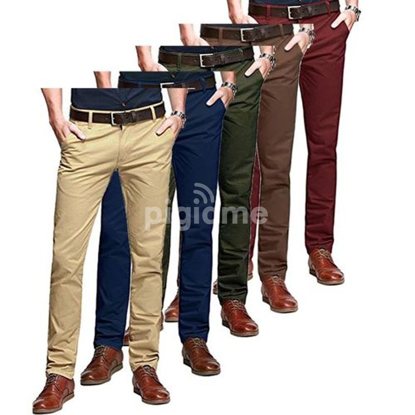 Polo Soft 5 Pack Khaki Trousers-Beige