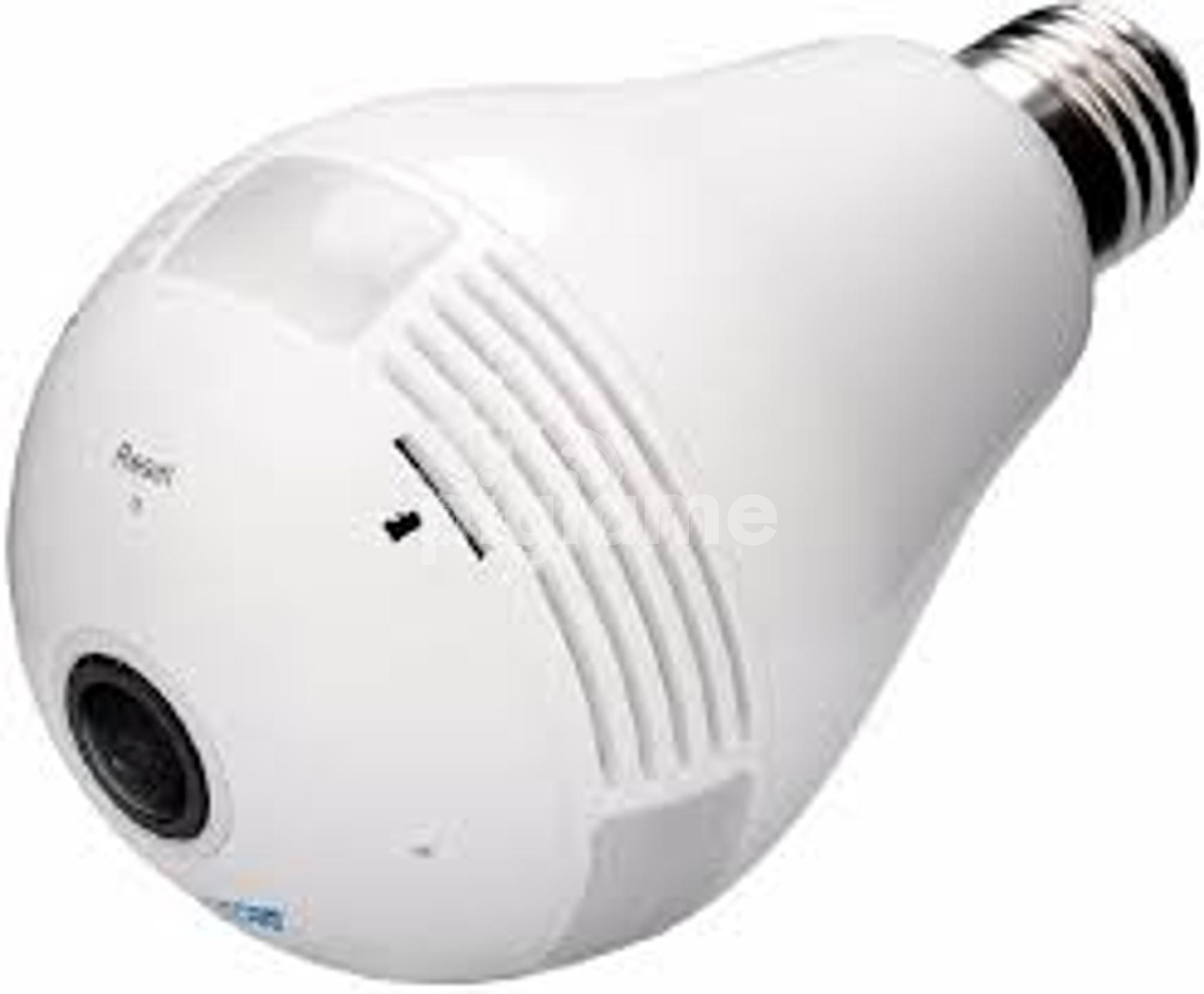 Secret light bulb camera top