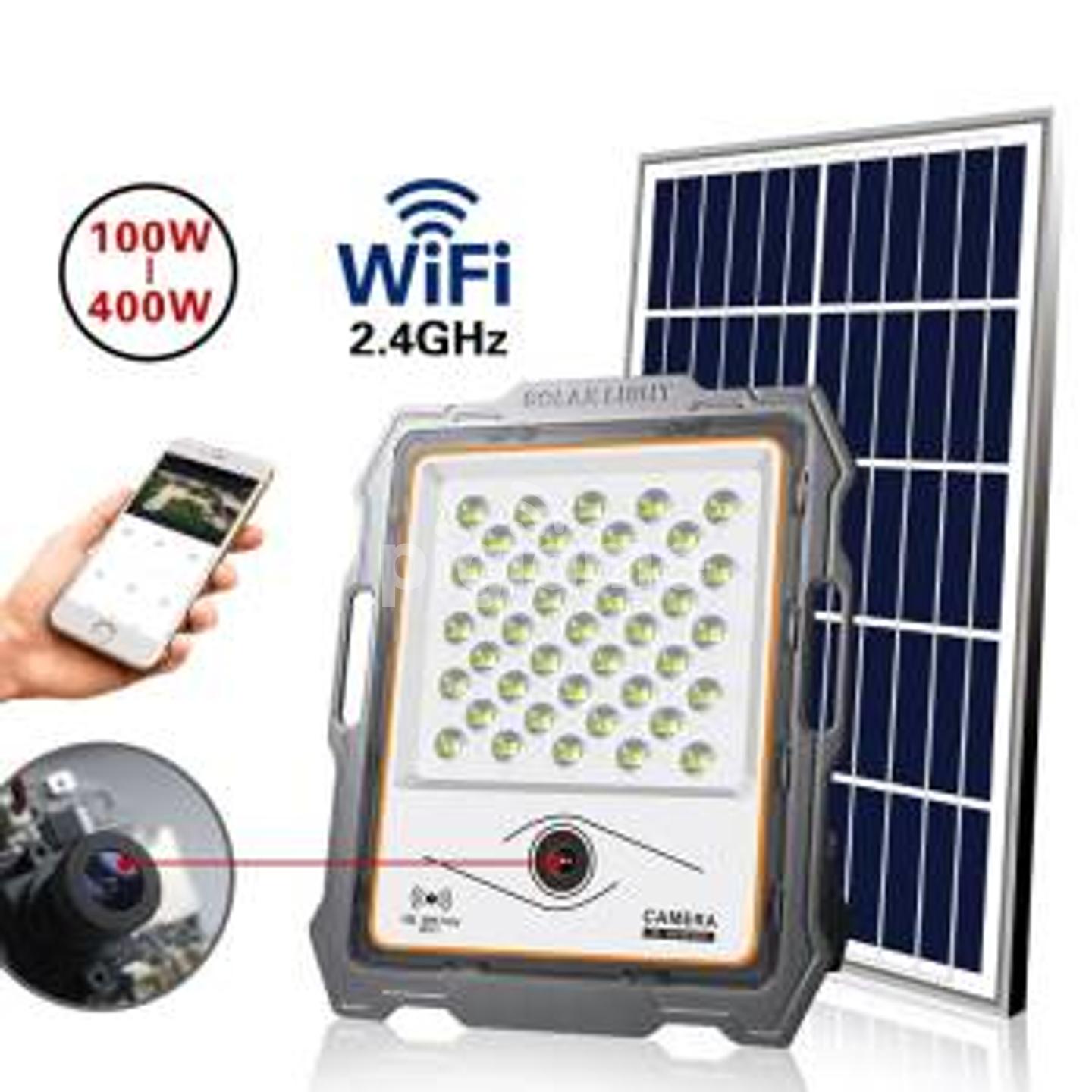 200W Solar Flood Light WITH CCTV in Nairobi PigiaMe
