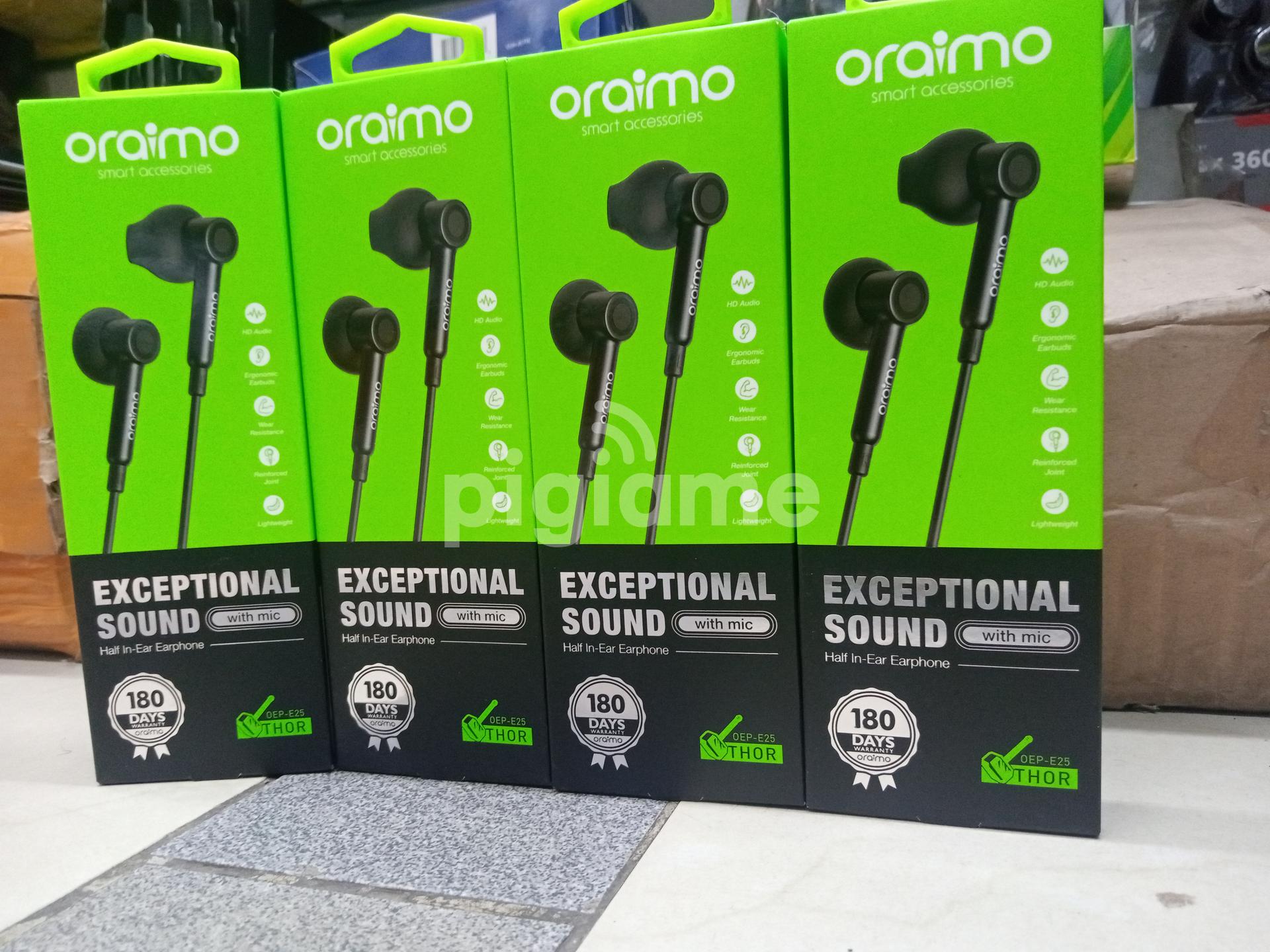 Oraimo Legendary Sound Deep Bass Earphone