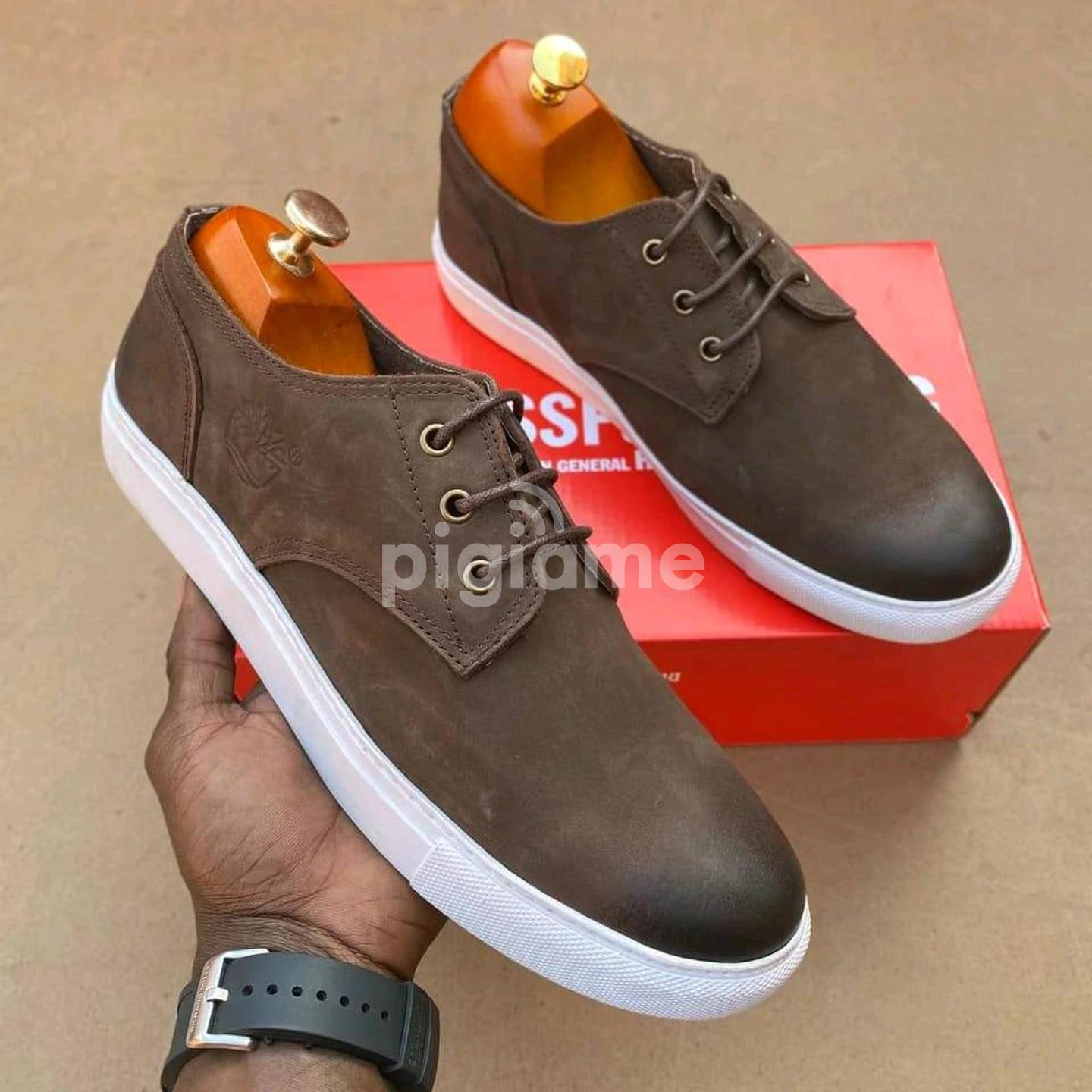 Quality Timberland Official Leather Shoes 39 to 45 Ksh.4500