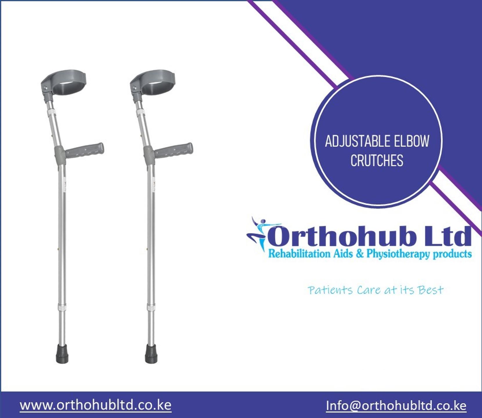 Adjustable Elbow Crutches in Nairobi CBD, Luthuli Avenue PigiaMe