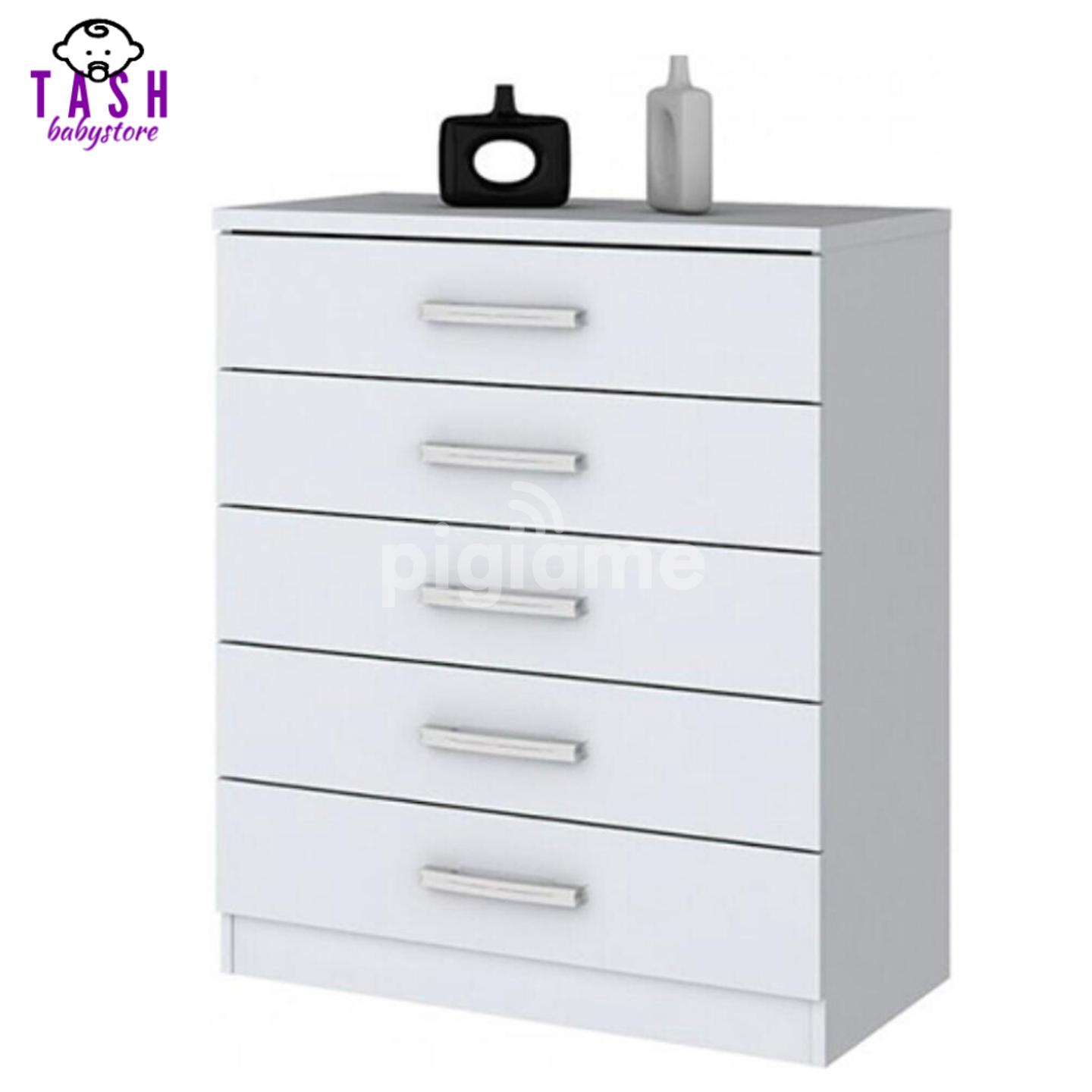 Brazilian Hardwood 5 Drawer Chest Baby Clothes Organizer Pigiame