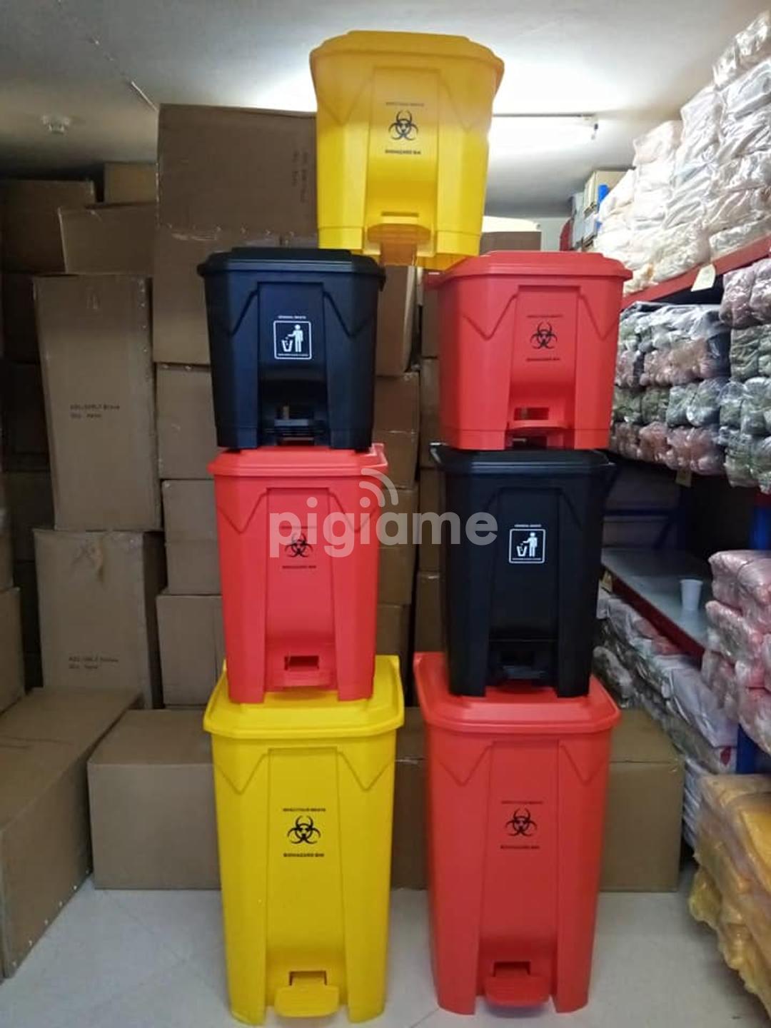 Red, Black,Yellow,Blue 50 Litre Bins in Nairobi CBD, Kimathi Street