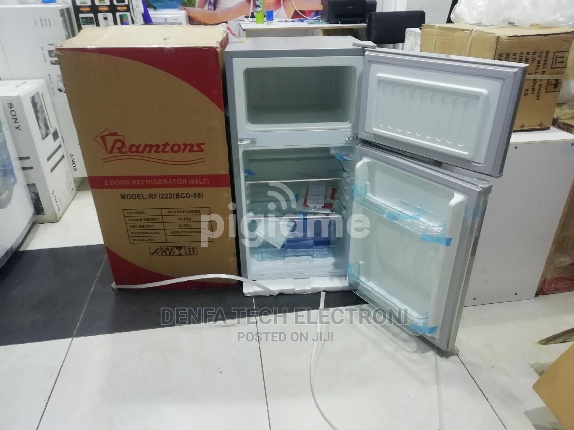 Ramtoms 88L Double Door Fridge in Nairobi CBD, Accra Road PigiaMe