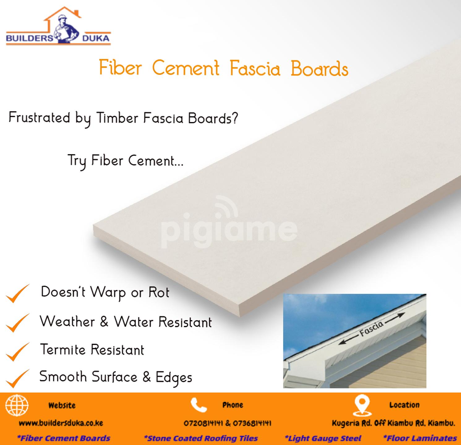 Fiber Cement Fascia Boards in Kiambu Road PigiaMe