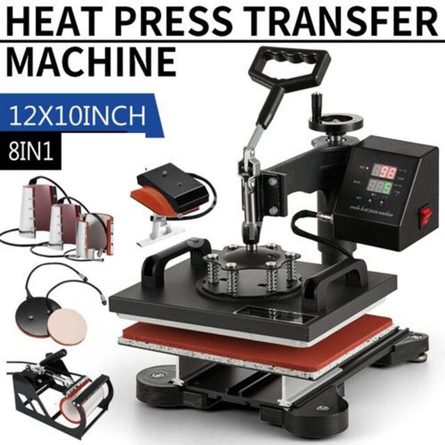 8 in 1 Heat Press Machine for t Shirts Professional