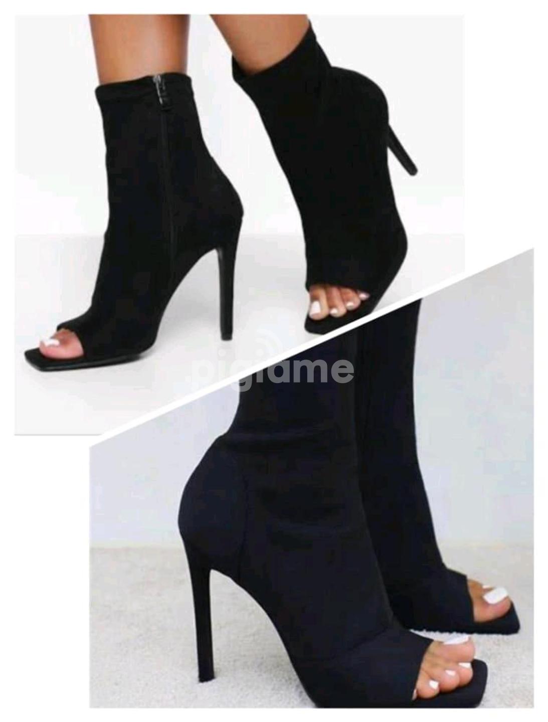 Peep Toe Sock Boots in Nairobi CBD PigiaMe