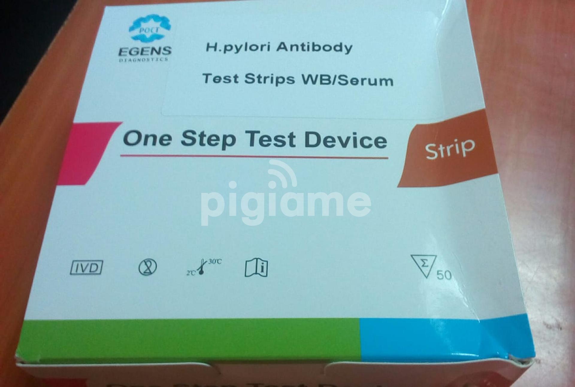 H Pylory Antibody Test Strips One Step Test Device 50pack In Nairobi Pigiame