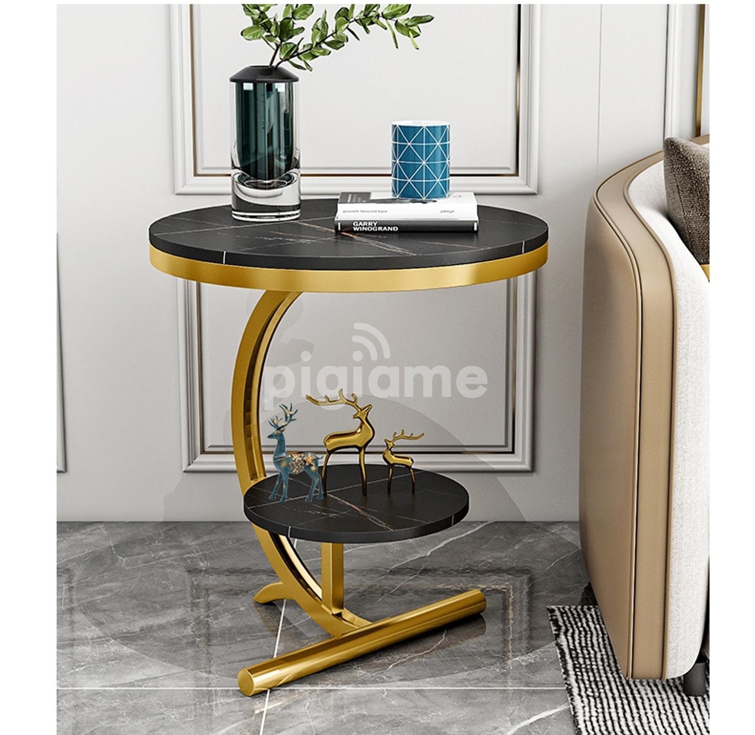 Pure Marble Nordic Luxury Coffee Table Double Layered in Nairobi