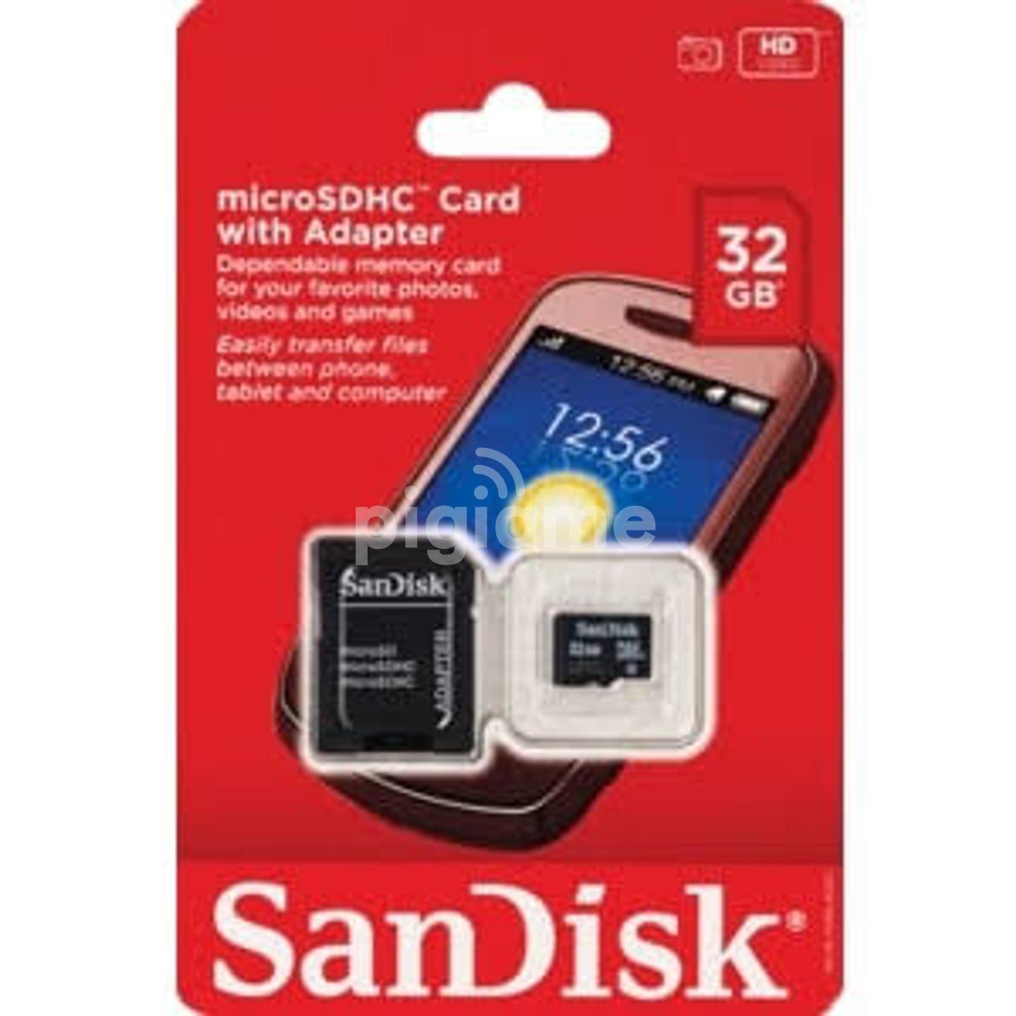 Sandisk 32gb Class 10 Uhs 1 Micro Sd Card Memory Card In Nairobi Cbd Ronald Ngala Pigiame