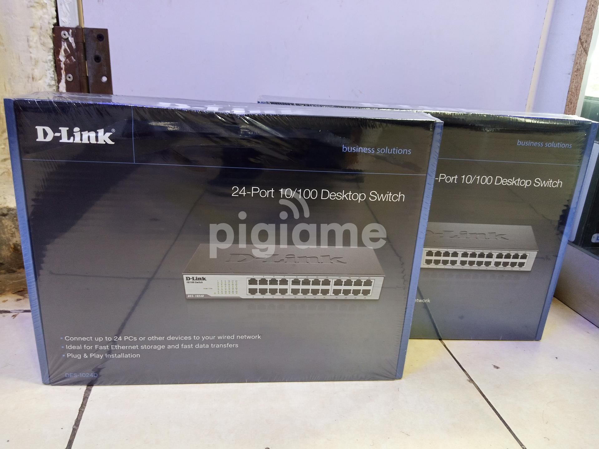D-Link DES-1024D, Unmanaged 24 Port Ethernet Switch UK