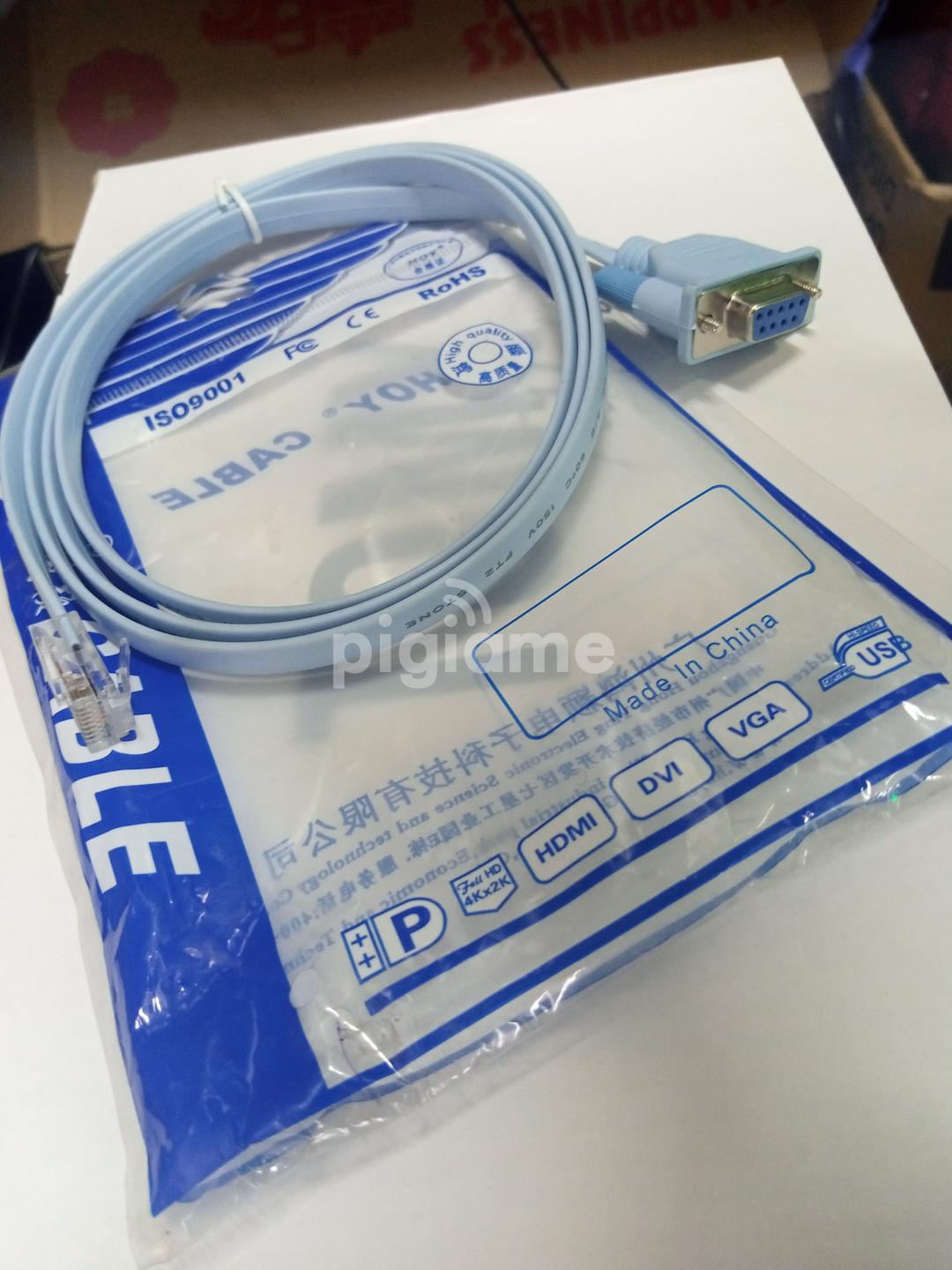 Cisco Console Cable 9Pin Db9 Vga Female Port To Rj45 Male in Nairobi