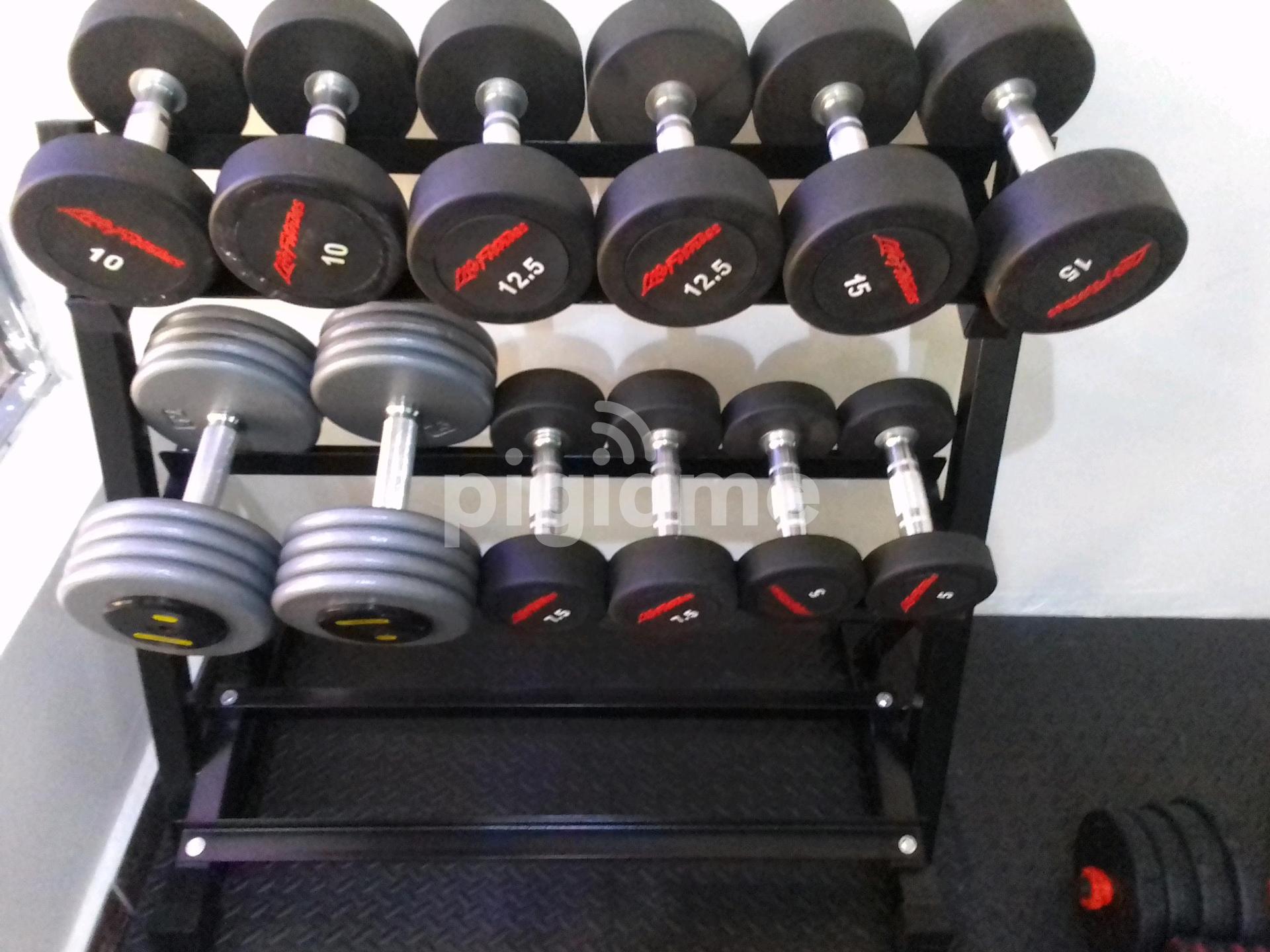 Dumbbell set life sale fitness