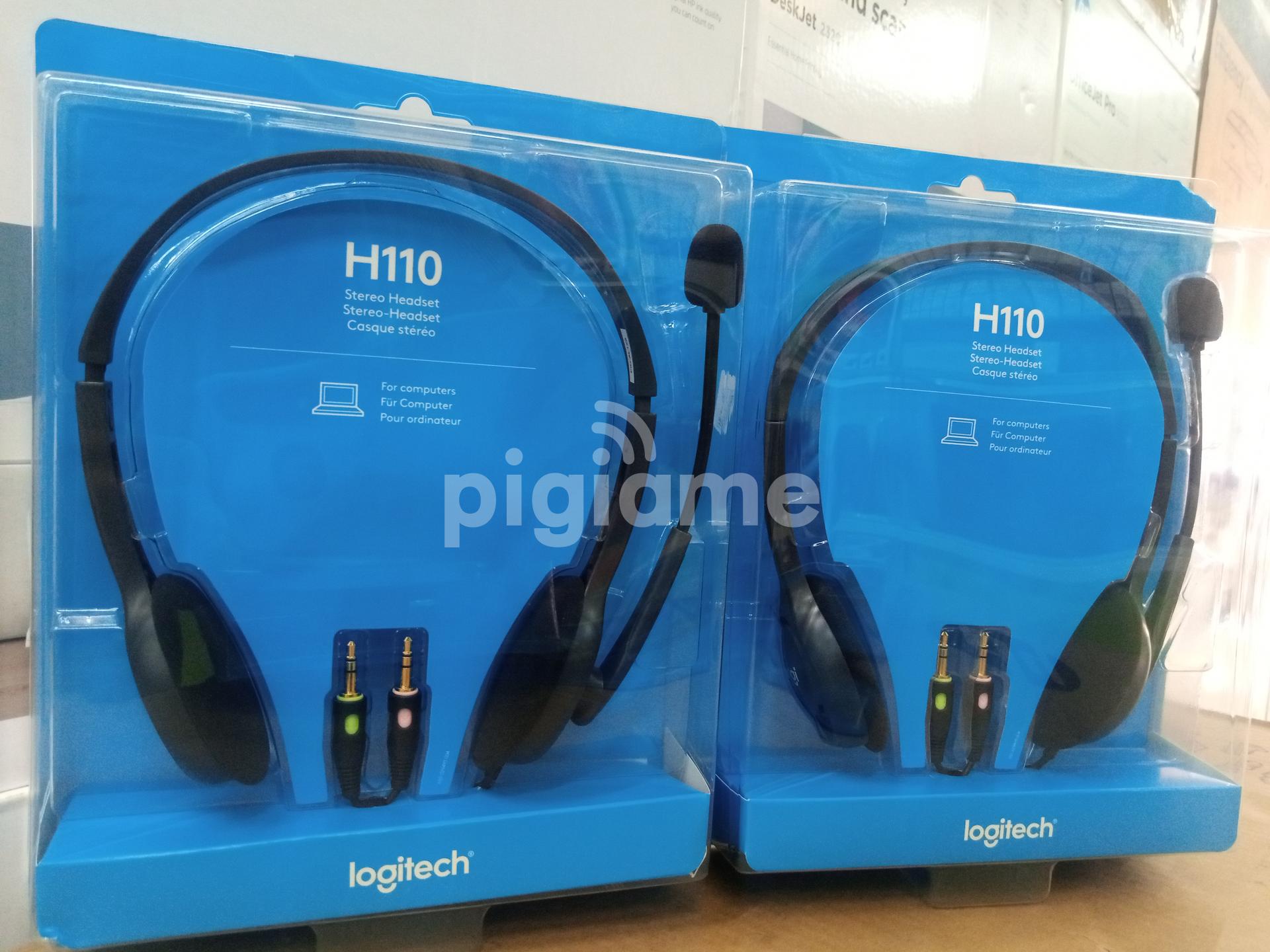 Logitech H110 Wired Headset Stereo Headphones Grey in Nairobi