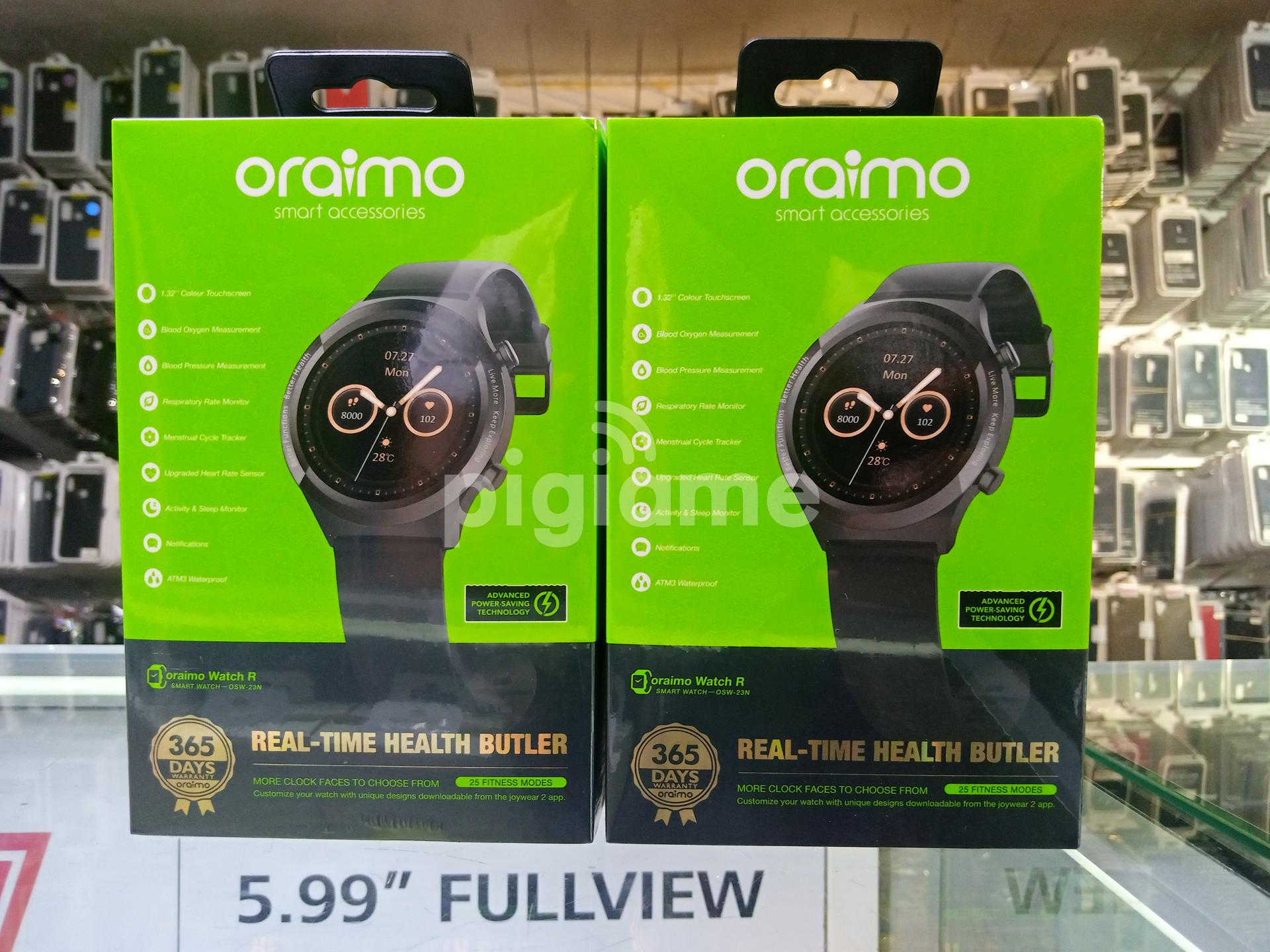 Oraimo Watch R Smart Watch Osw23N Real Time Health Butler in Nairobi