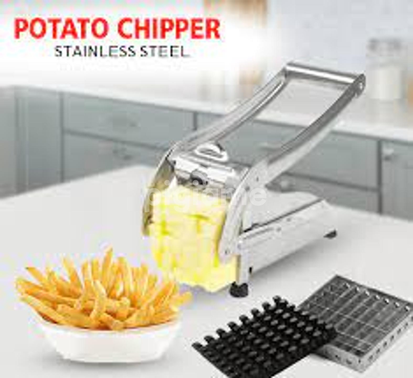 Stainless Steel French Fries Potato Chipper Chip Cutter Chopper Maker
