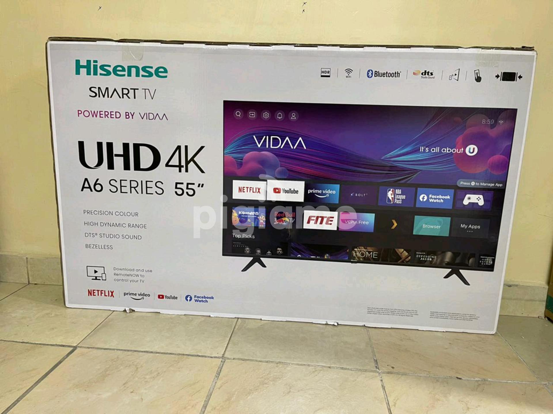 HISENSE UHD TV 55, VIDAA