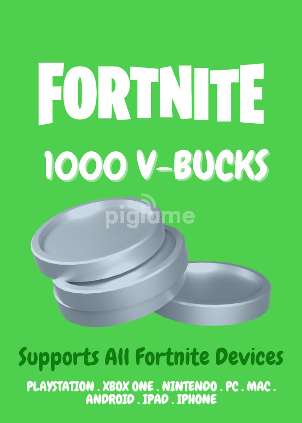 Fortnite 1000 V Bucks Gift Card Ps4 5 Xbox Nintendo Pc In Nairobi Pigiame