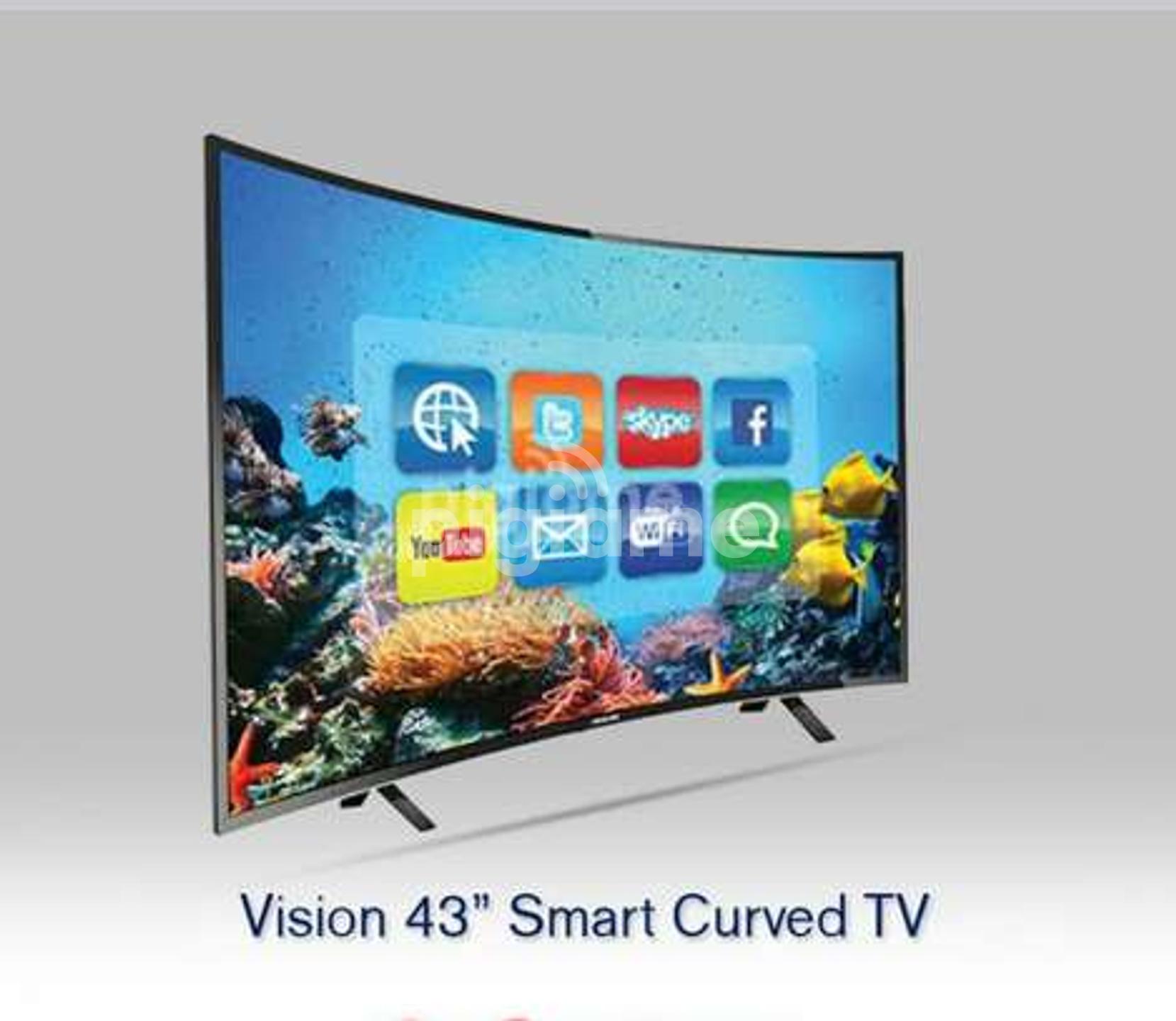 vitron 43 inch smart android tv curved