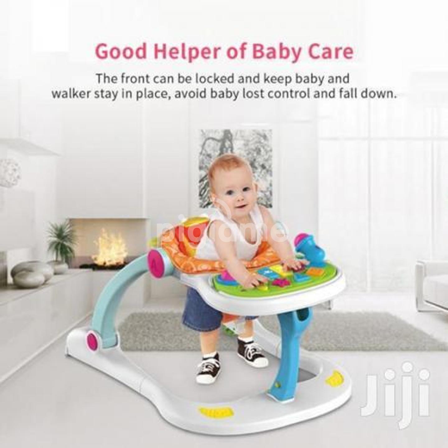 4 in 1 multifunctional entertainer lion baby walker