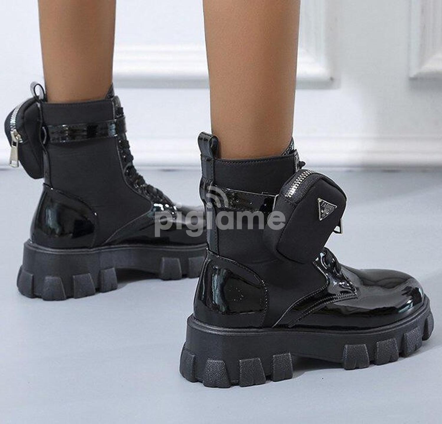 Prada boots ladies hotsell