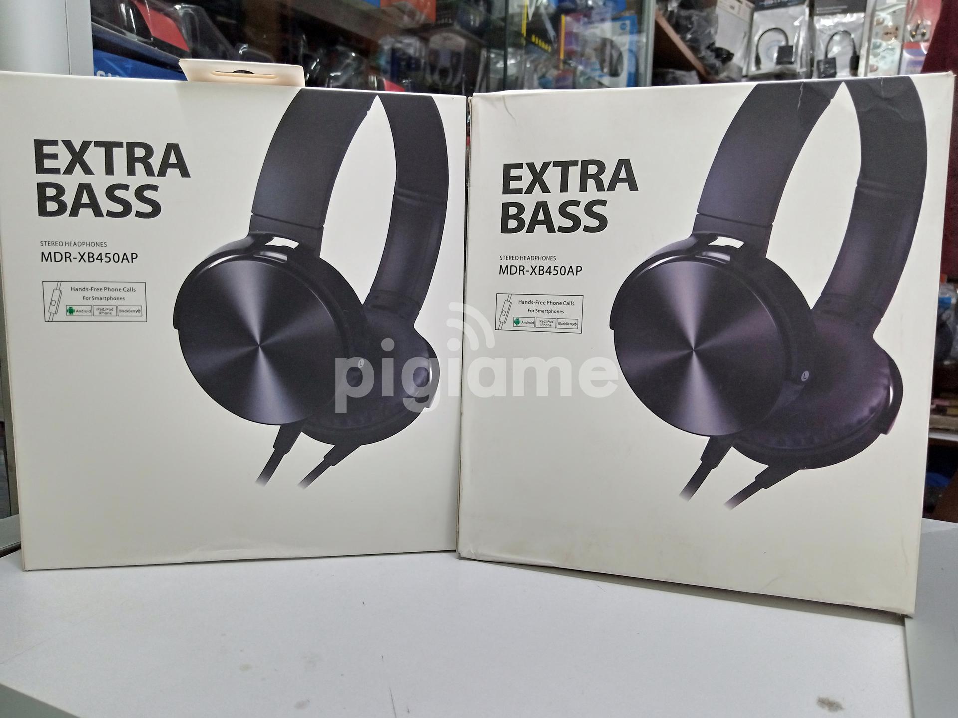 Sony Mdr-Xb450Ap Extra Bass On The Ear Headphones - Black in Nairobi ...
