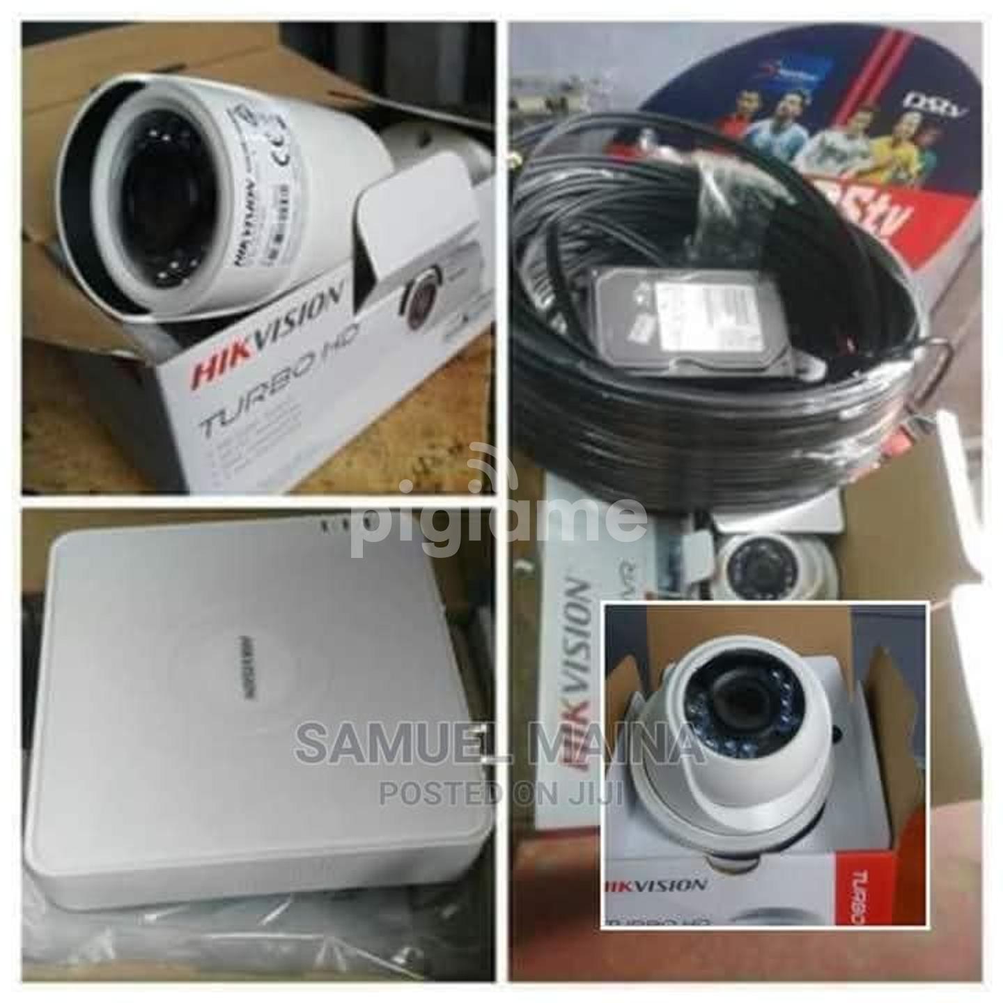 Installation Of 4 Cctv Cameras in Nairobi CBD, Accra Road PigiaMe