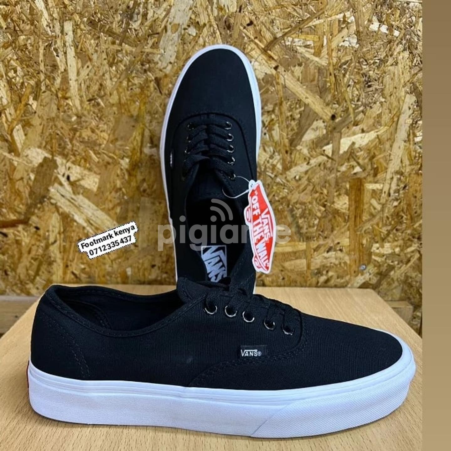 Vans authentic hot sale kenyan black