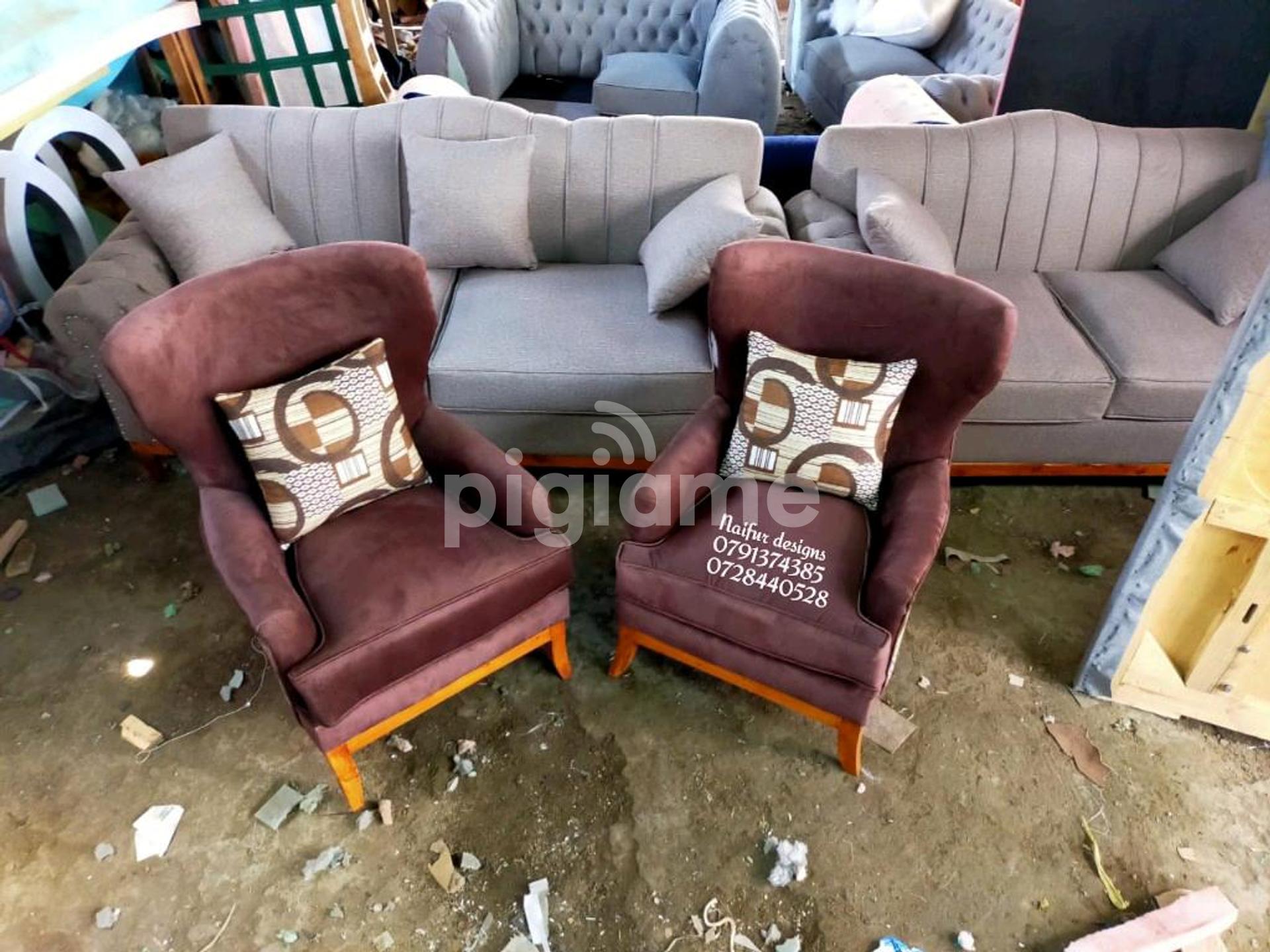 Modern Seven Seater Sofas For Sale In Nairobi Kenya/Grey Sofas/Modern