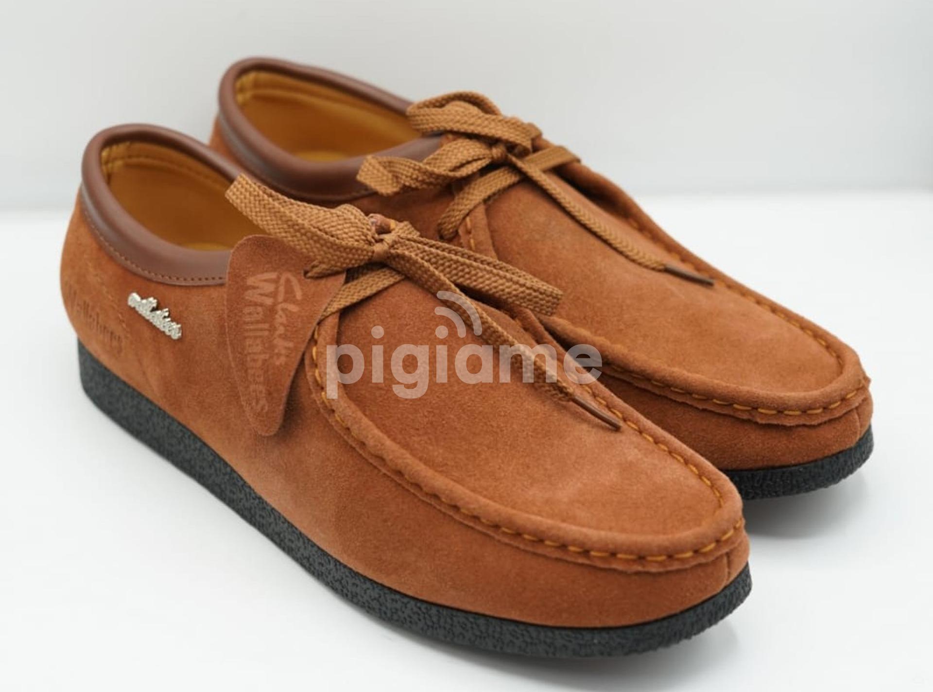Clarks wallabees black gum sole new arrivals