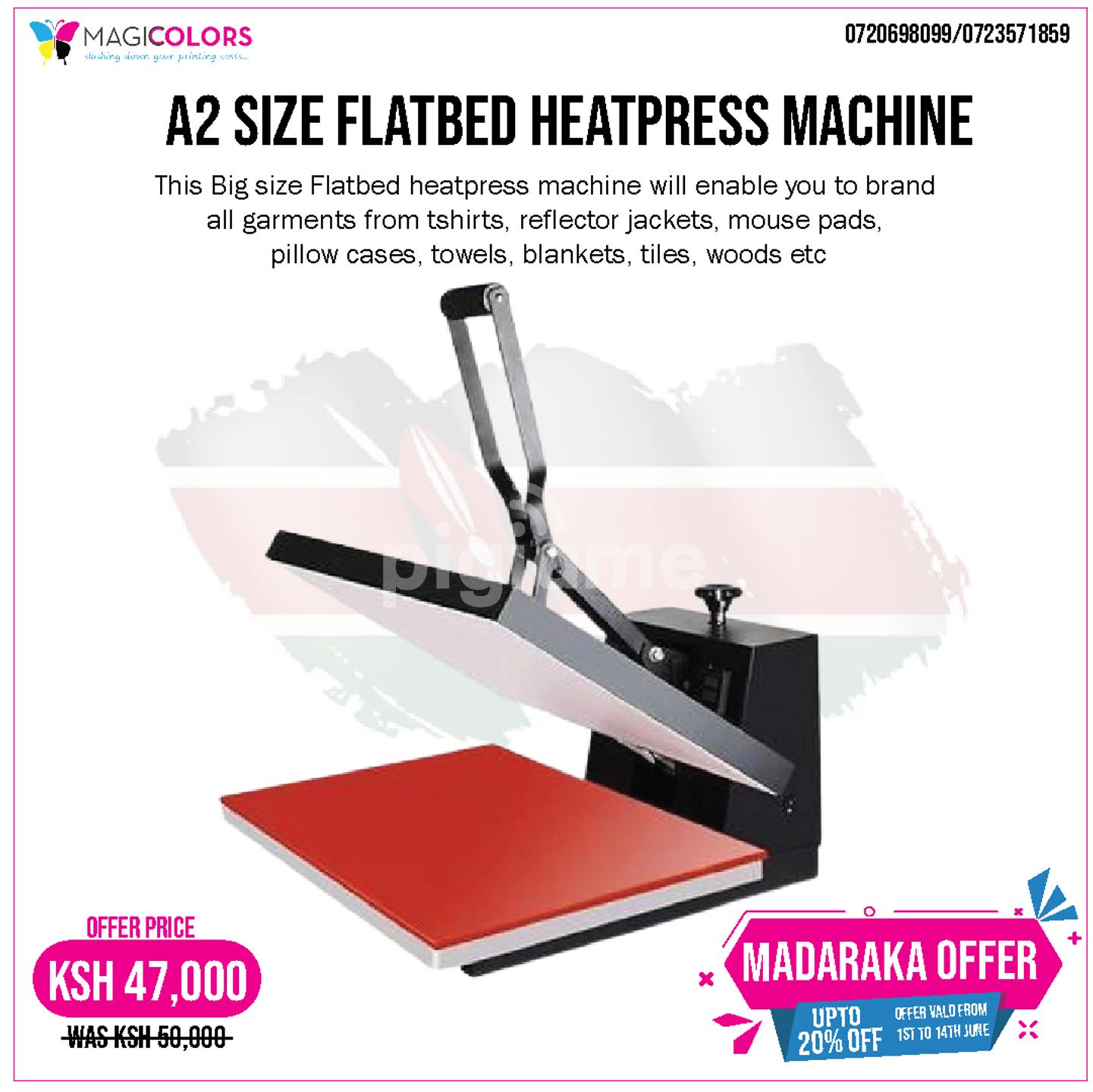 Big Size 40Cm X 60Cm Flatbed Heat Press Machine in Nairobi CBD PigiaMe