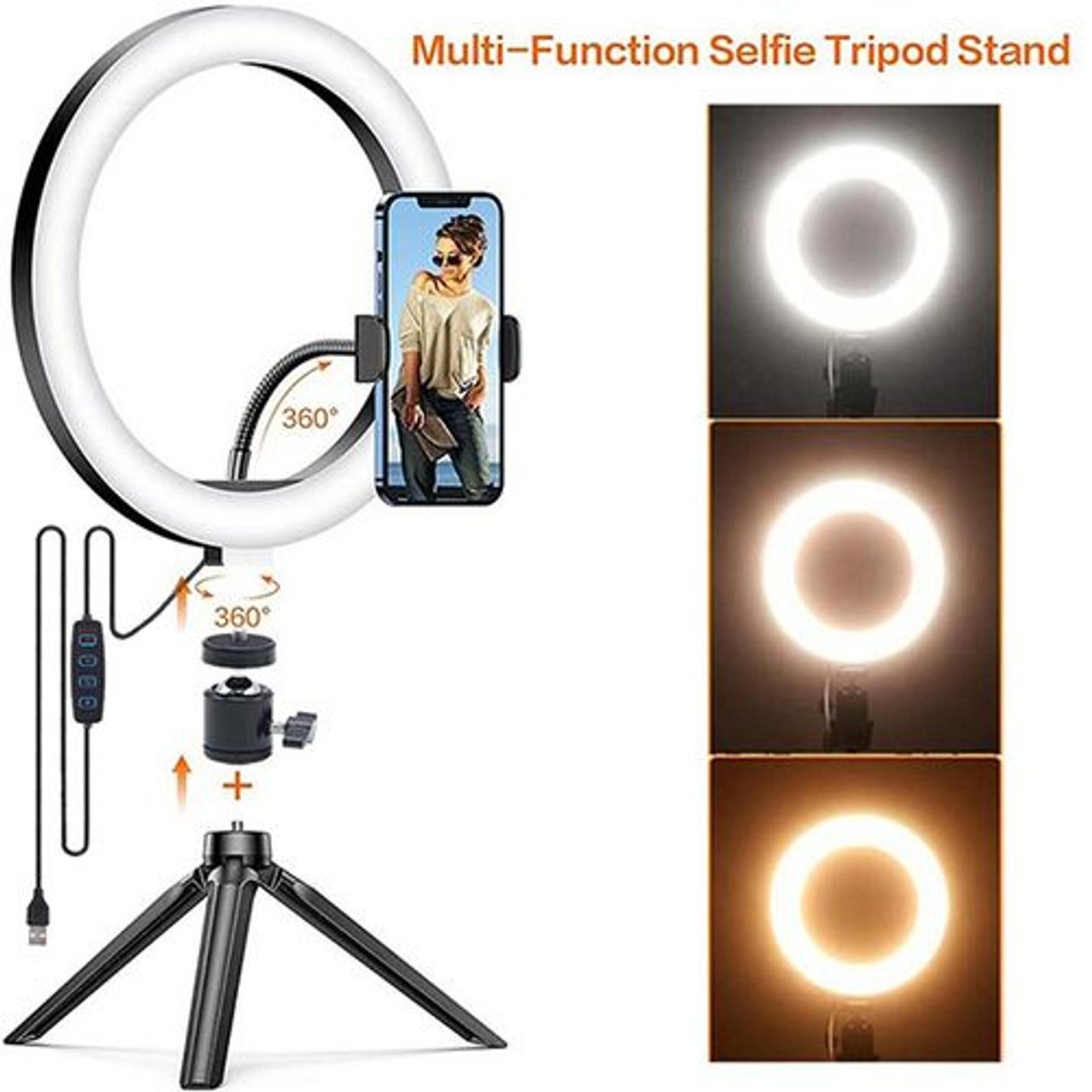 Super bright top ring light