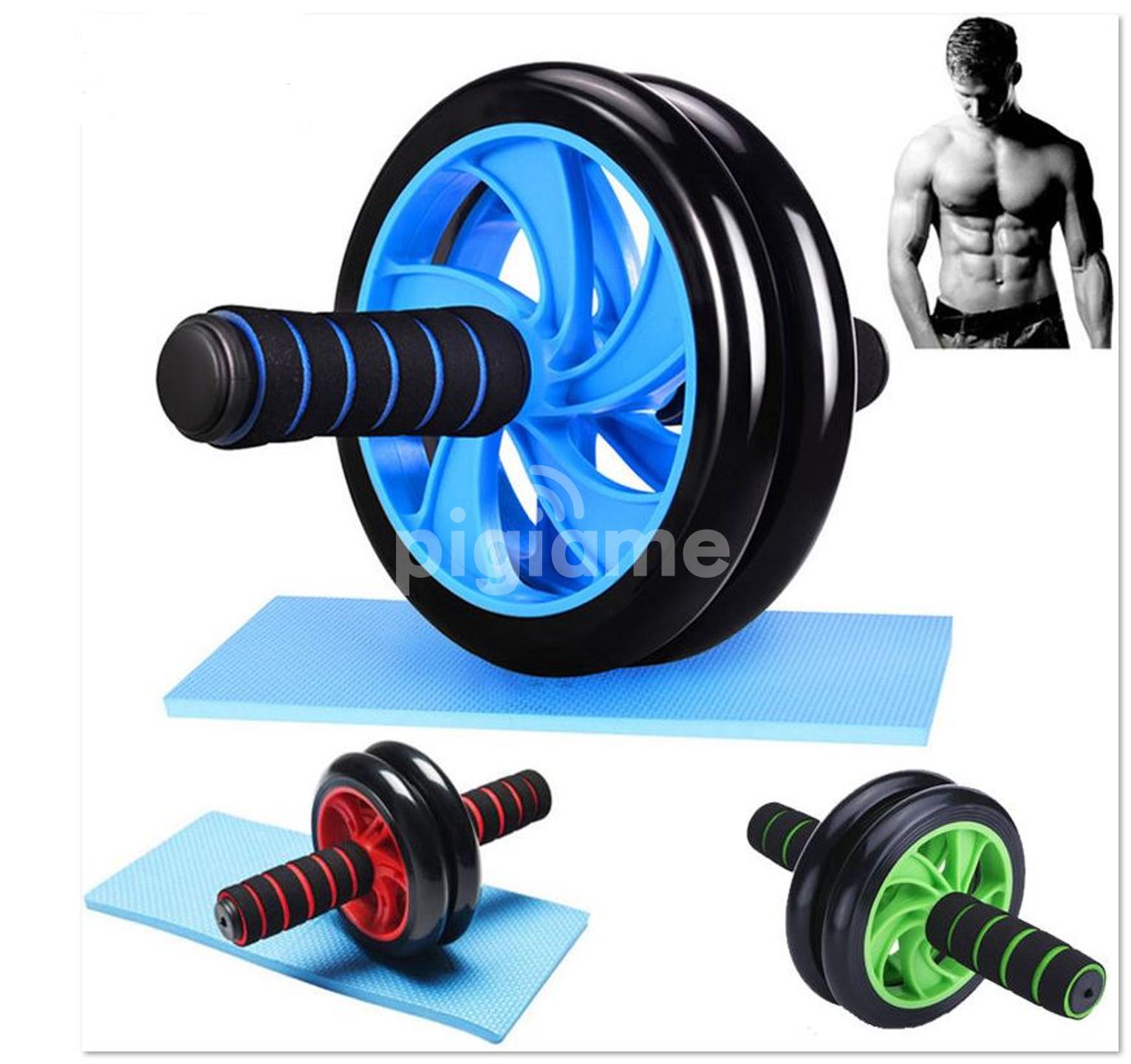 Ab Wheel Total Body Exercise Roller 1 Free Knee Pad in Nairobi