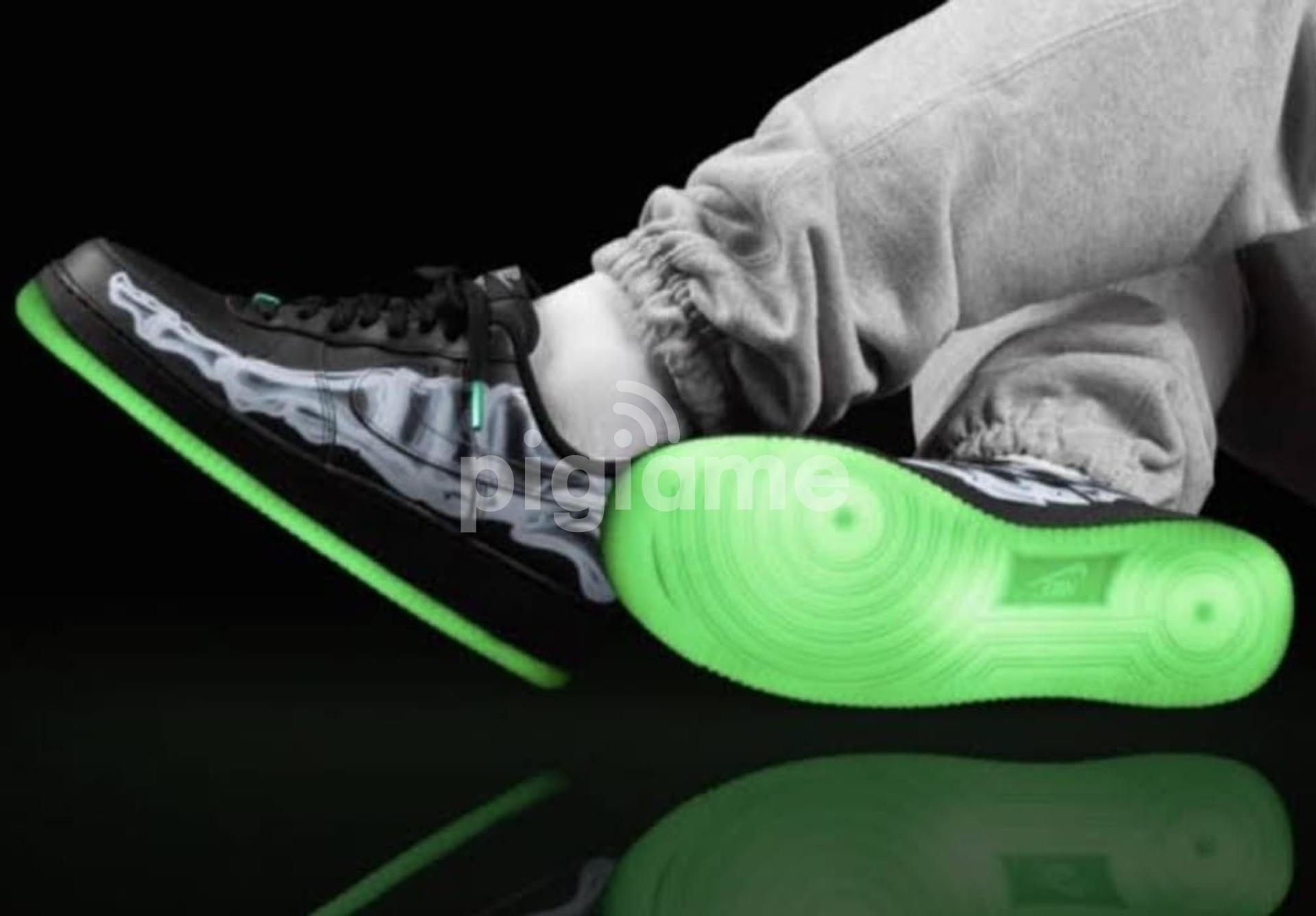 Af1 skeleton glow in the dark shop