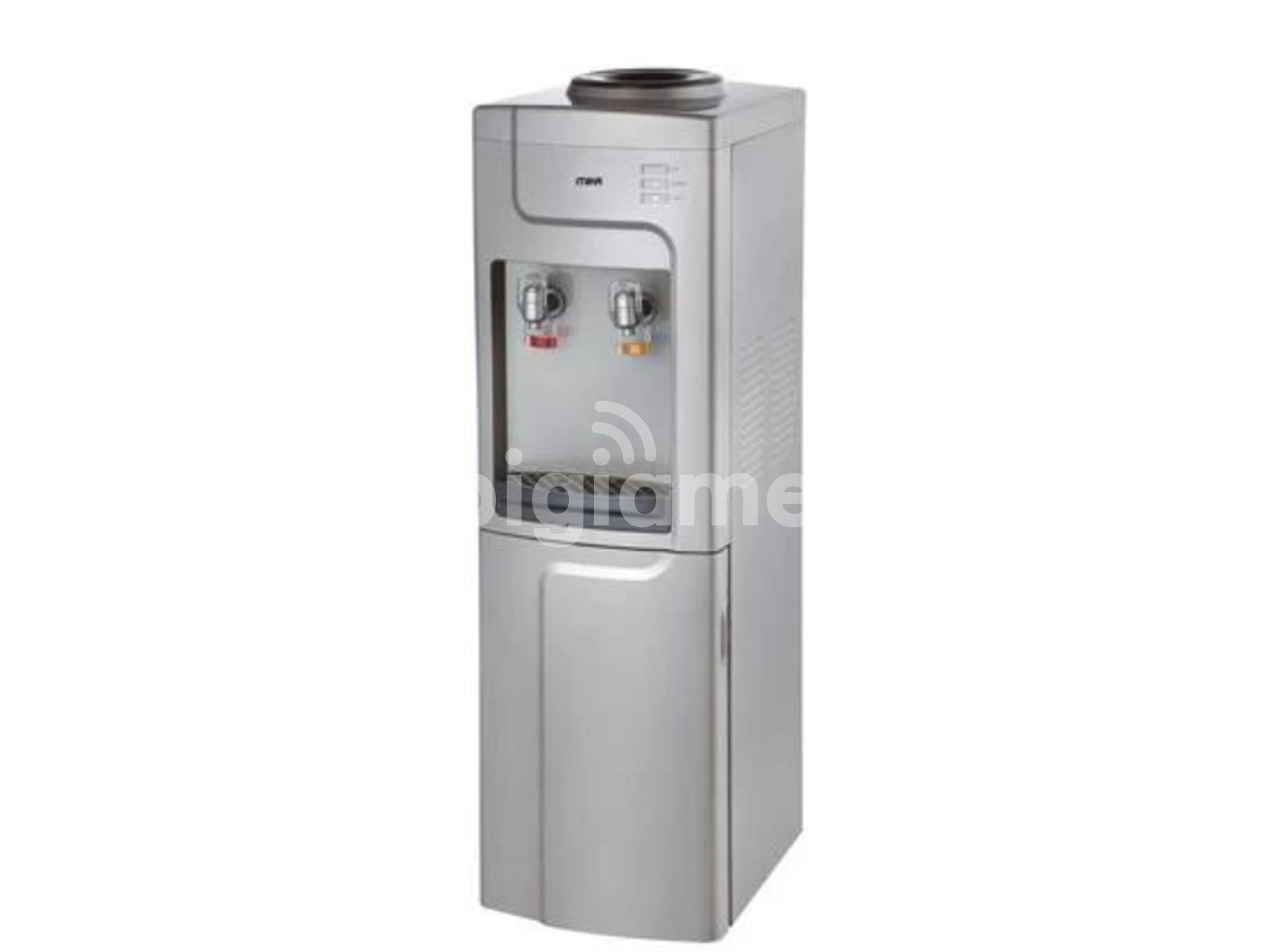 Mika Water Dispenser, Standing, Hot & Normal, Silver & Grey in Nairobi