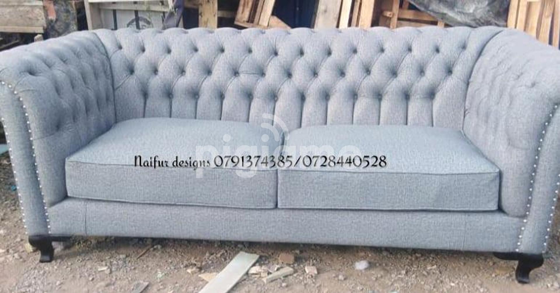Modern Three Seater Sofas For Sale In Nairobi Kenya/Latest Chesterfield