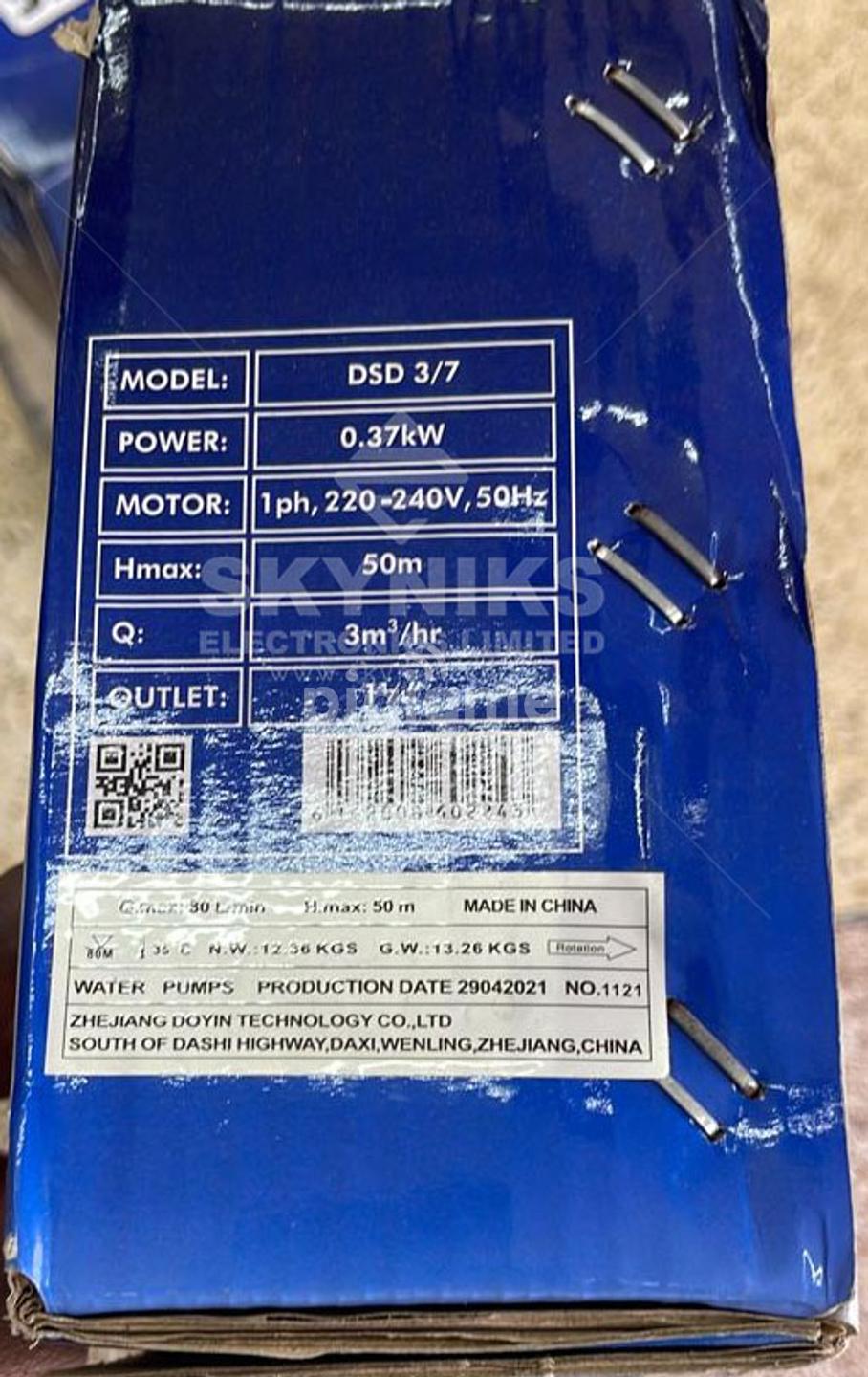 Water Pump Dayliff Dsd 3/7 Submersible in Nairobi CBD, Luthuli Avenue