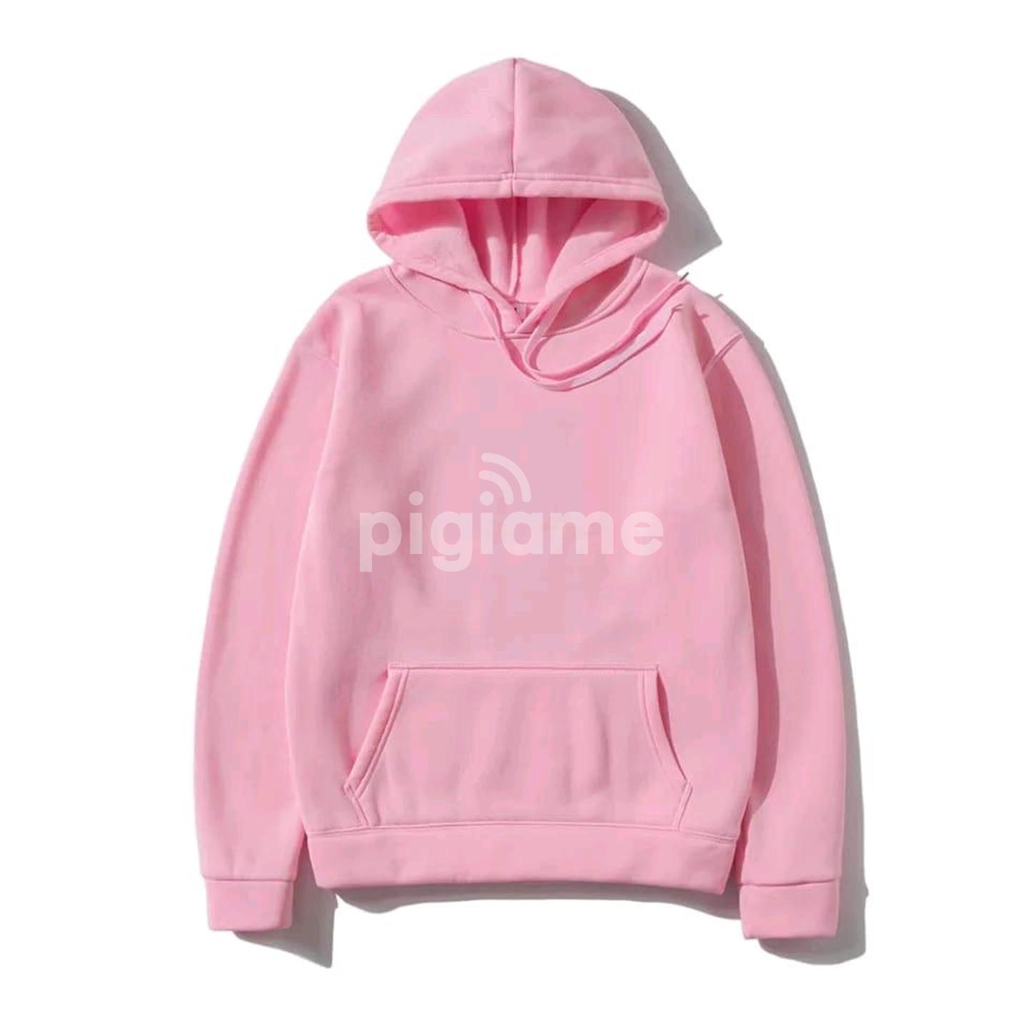 Quality plain hoodies top