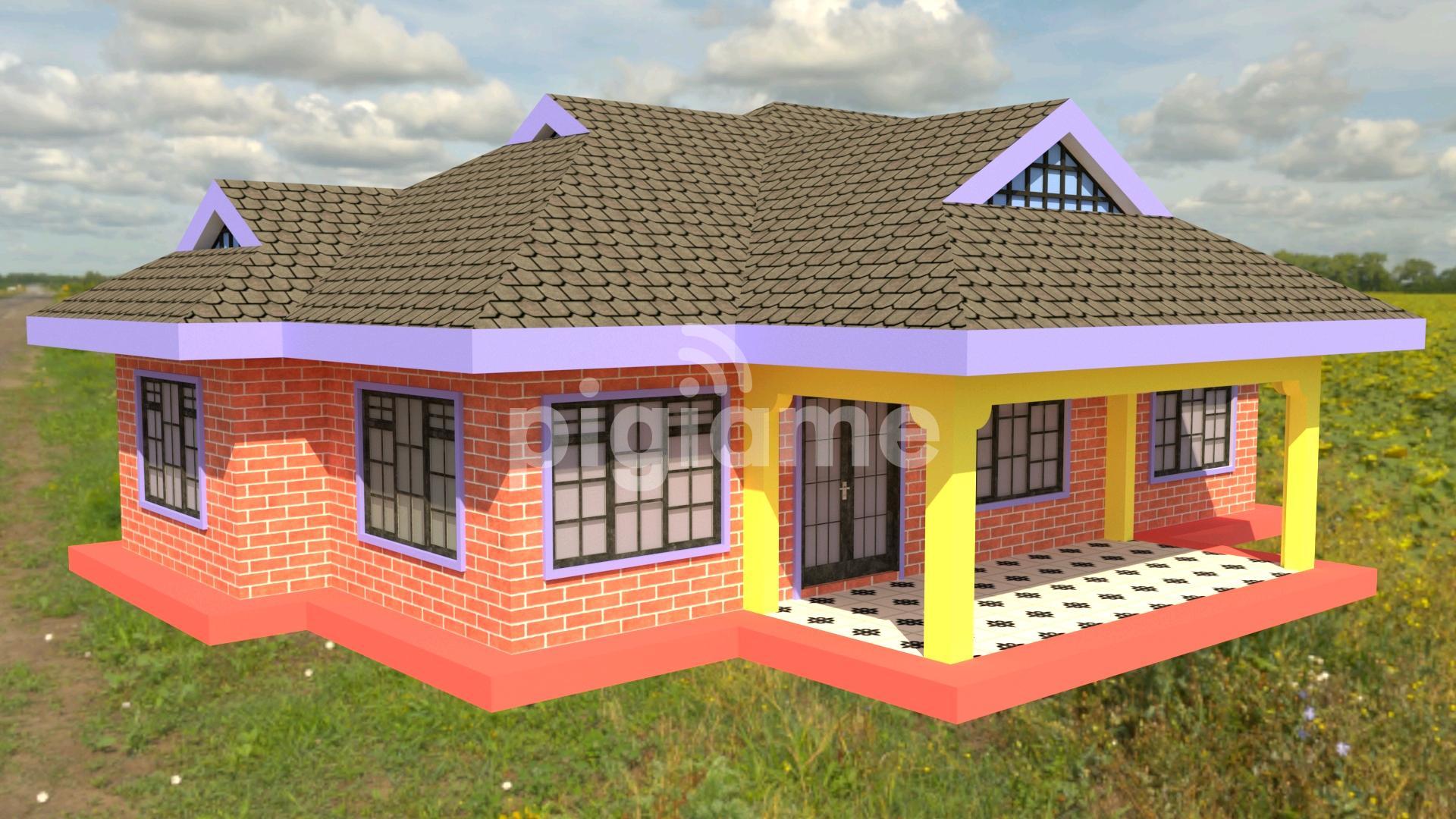 3 Bedroom House Plan in Thika | PigiaMe