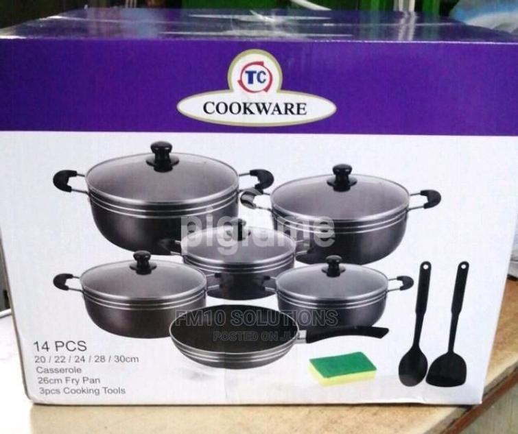 14Pcs Tc Non Stick Cookware Set in Nairobi CBD, Accra Road PigiaMe