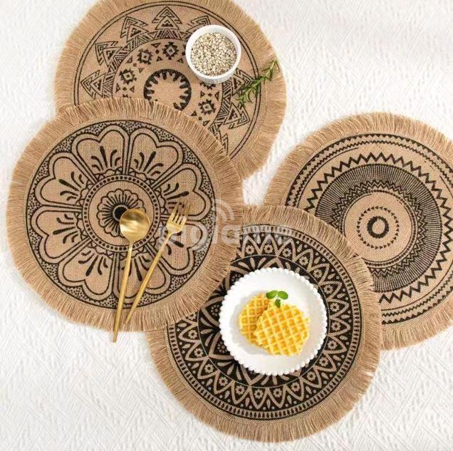 Elegant African Print Heavy Cotton Fabric Table Mats in Nairobi CBD, City Centre PigiaMe